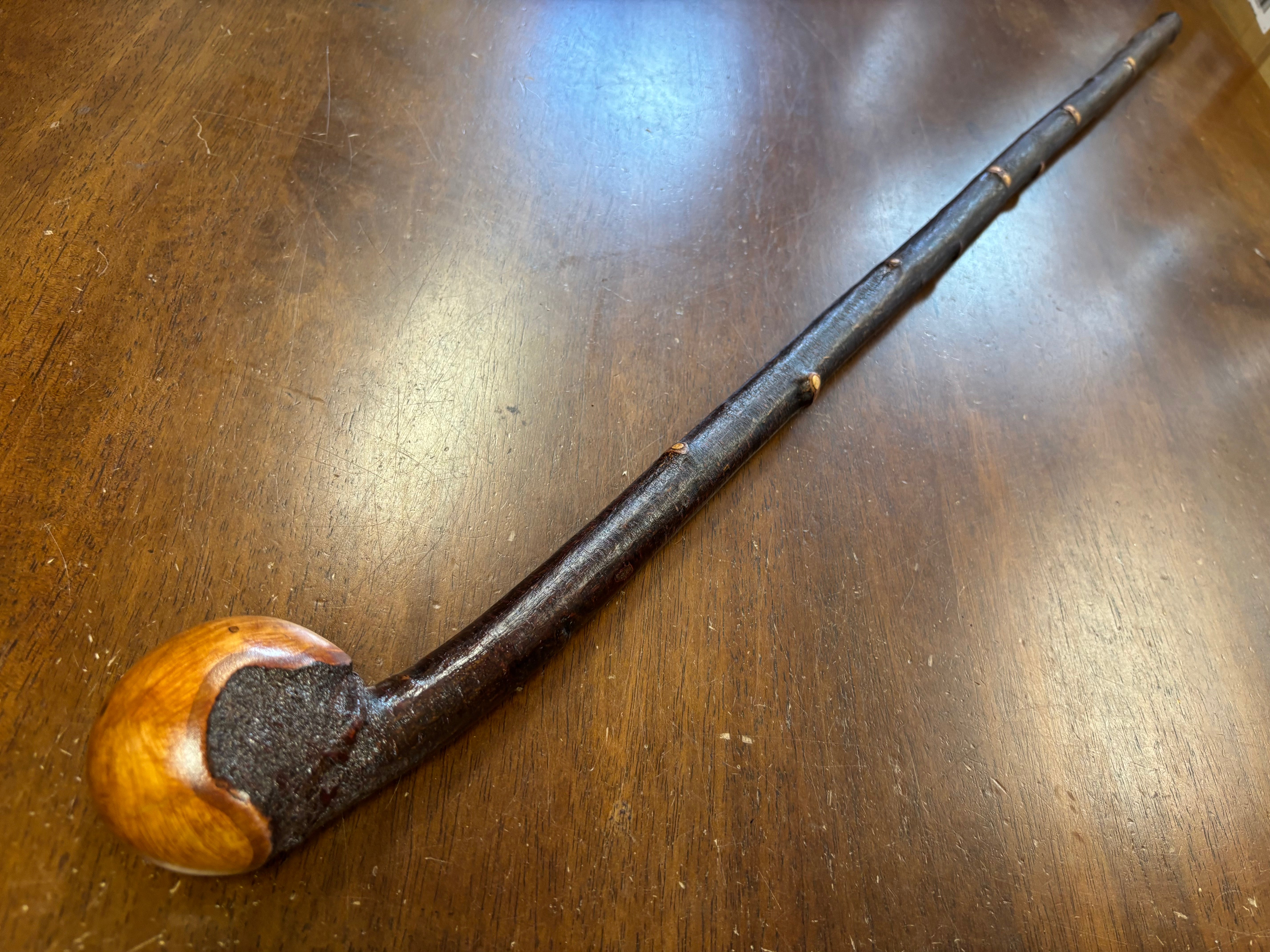 Blackthorn Walking Stick 39 1/4 inch - Handmade in Ireland