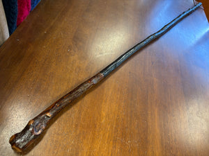 Blackthorn Hiking Stick - 54 1/2 inch - Handmade in Ireland