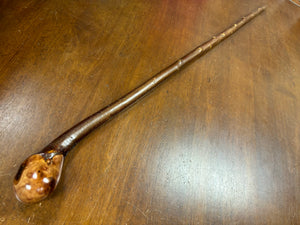 Blackthorn Walking Stick 38 1/2 inch - Handmade in Ireland