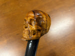 Skull Head Walking Stick – 42 inch ( can cut shorter) - the Dullahan Collection