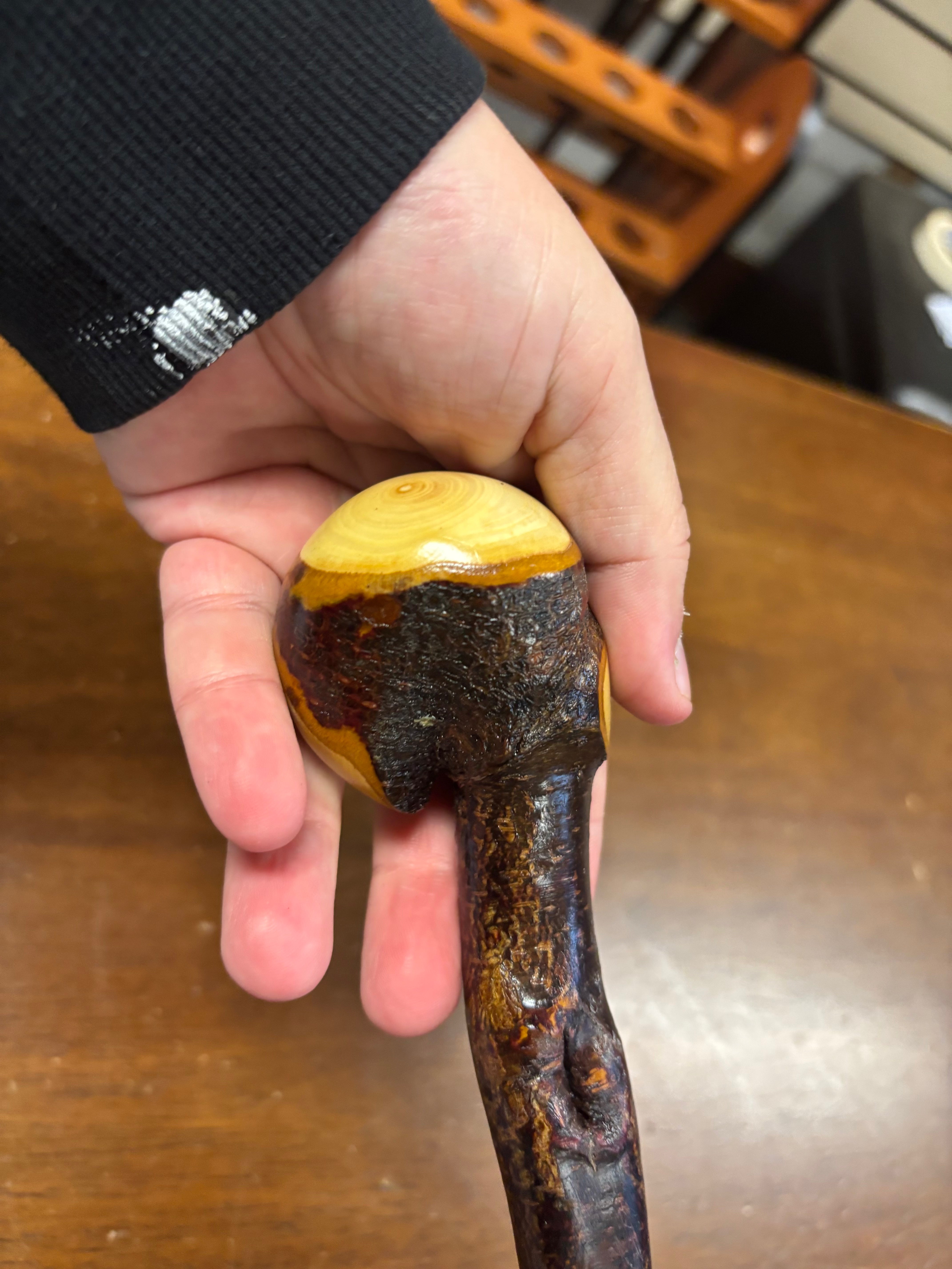 Blackthorn Walking Stick 38 1/2 inch - Handmade in Ireland