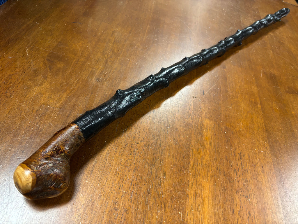 Blackthorn Walking Stick 38 1/2 inch - Handmade in Ireland