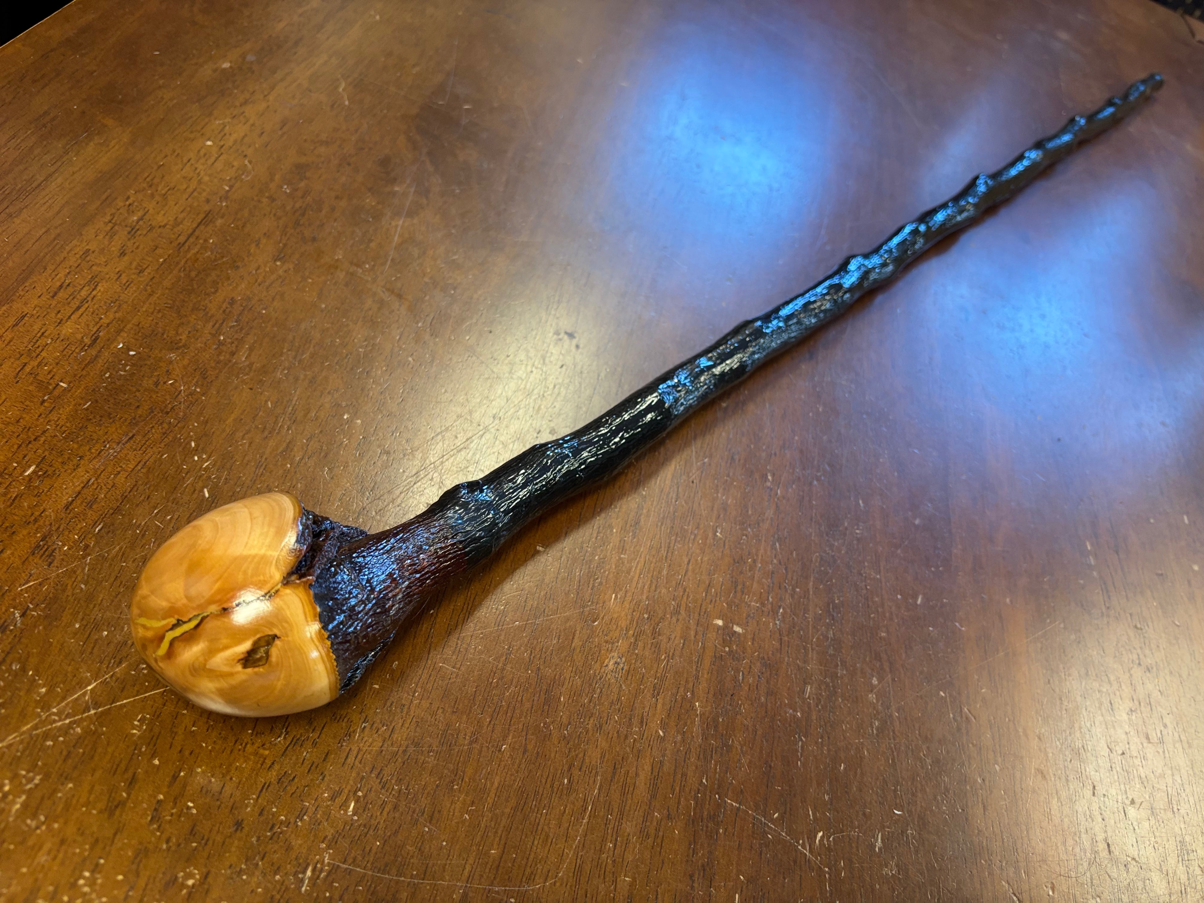 Blackthorn Walking Stick 39 inch - Handmade in Ireland