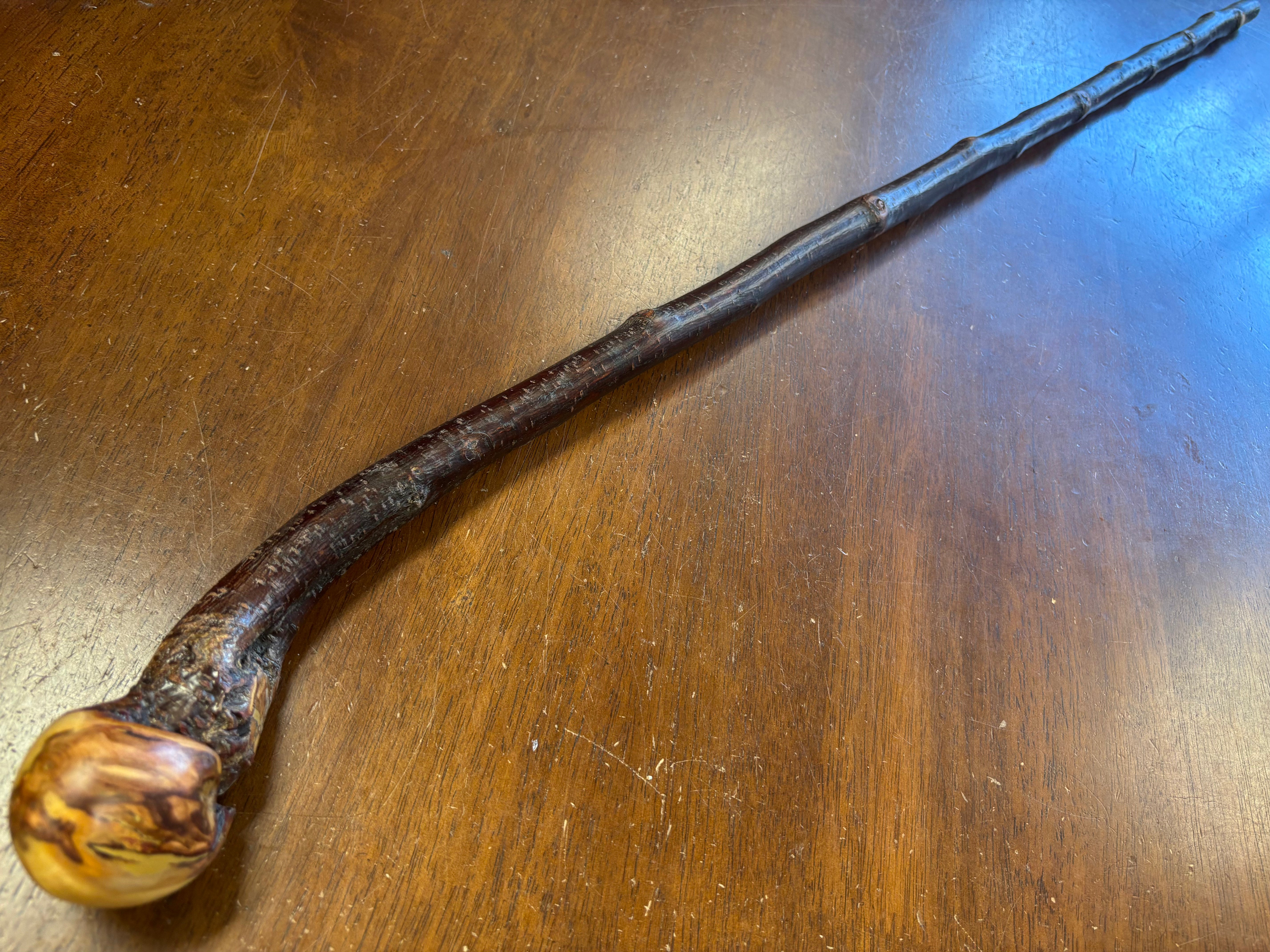 Blackthorn Walking Stick 37 1/2 inch - Handmade in Ireland