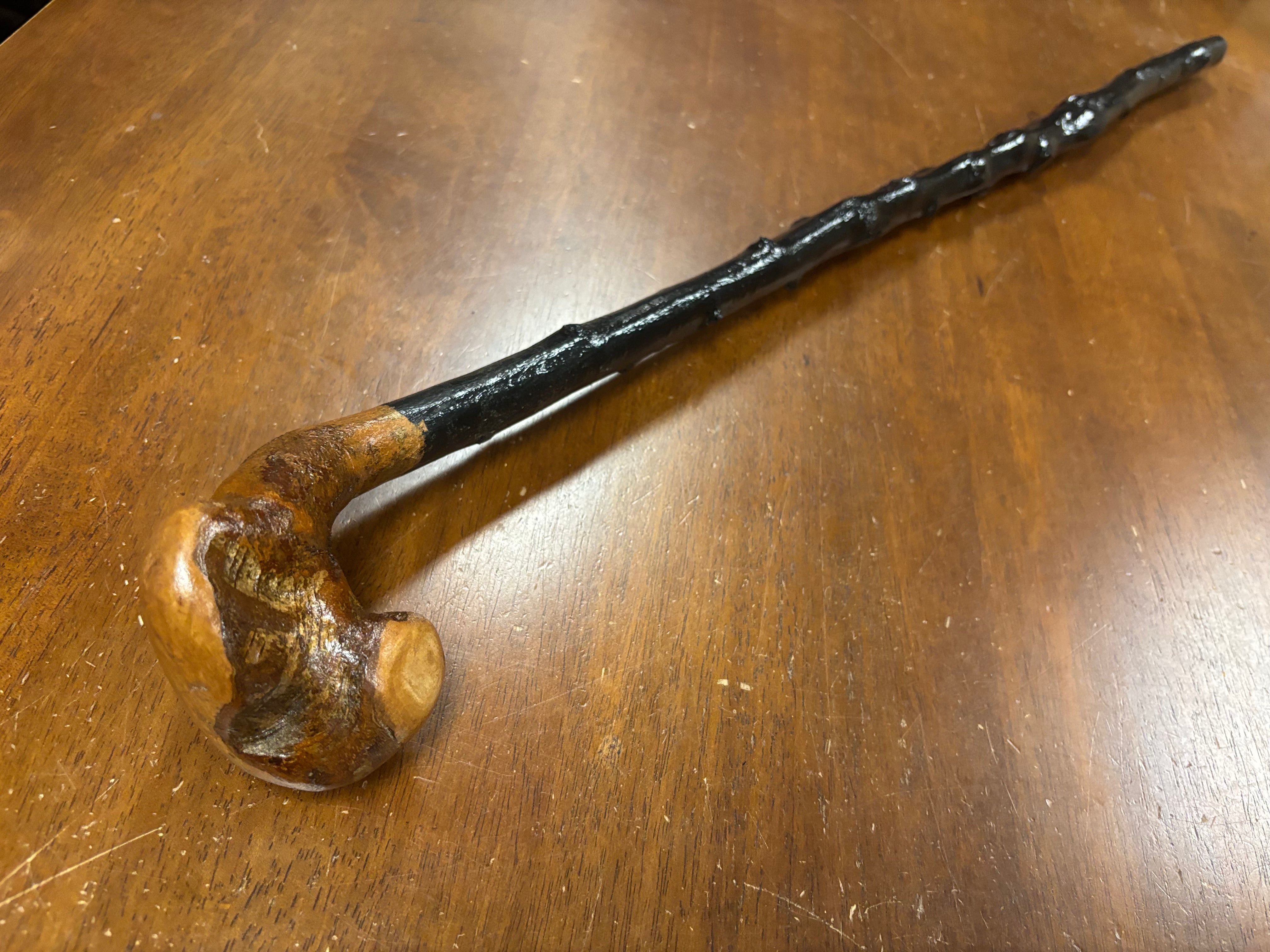 Blackthorn Walking Stick 33 inch - Handmade in Ireland