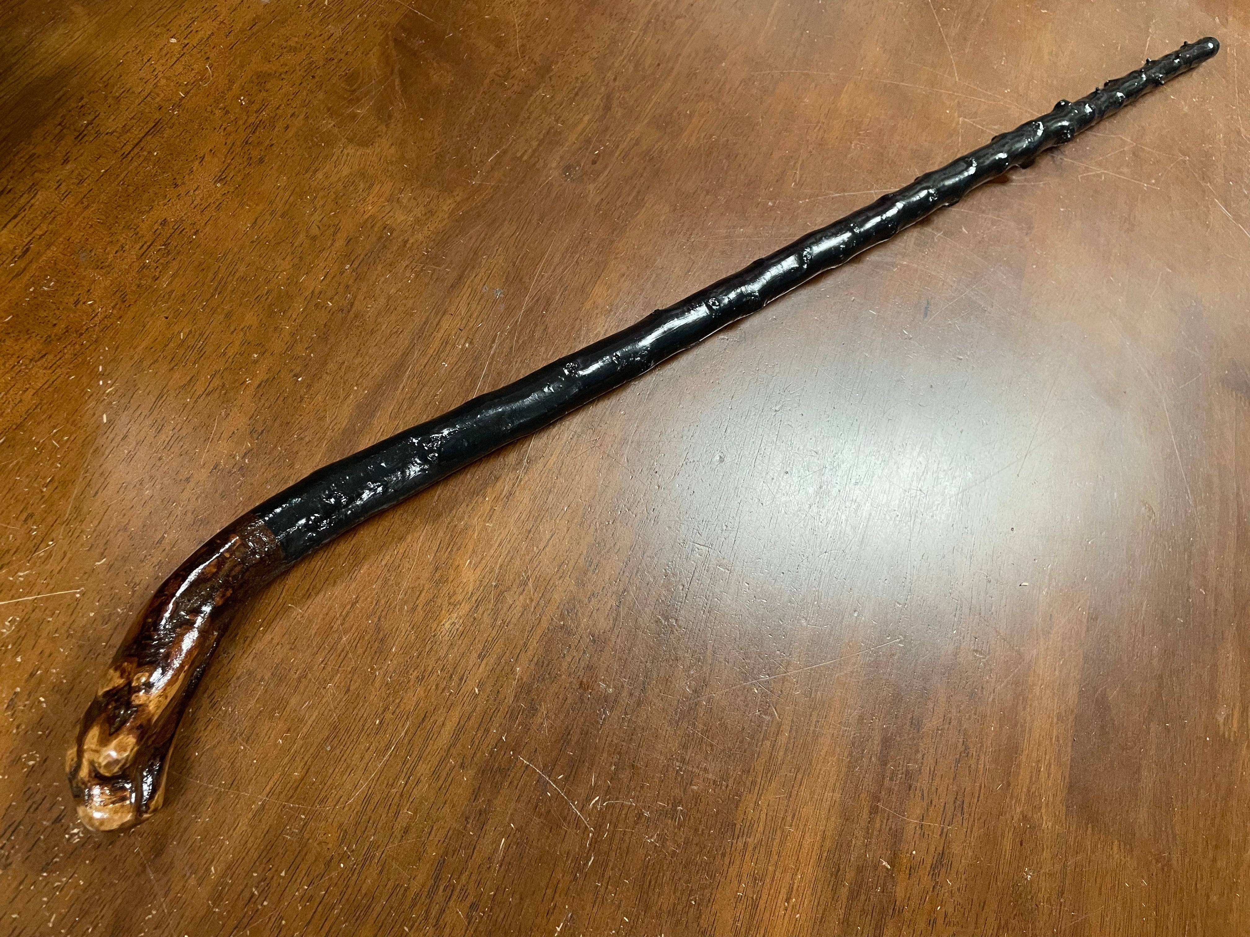 Blackthorn Walking Stick 36 1/2 inch  - Handmade in Ireland