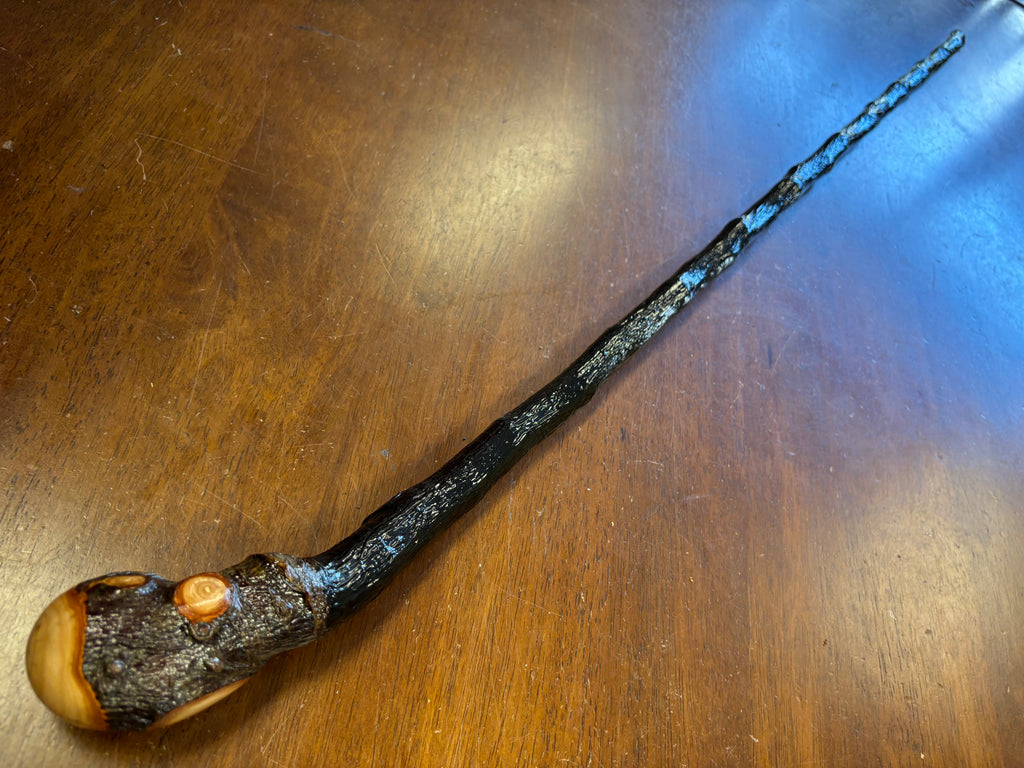 Blackthorn Walking Stick 37 1/2 inch - Handmade in Ireland