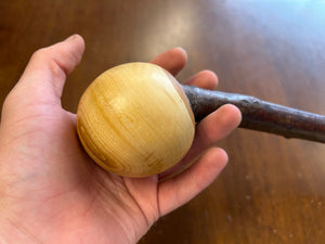 Blackthorn Walking Stick 38 3/4 inch - Handmade in Ireland