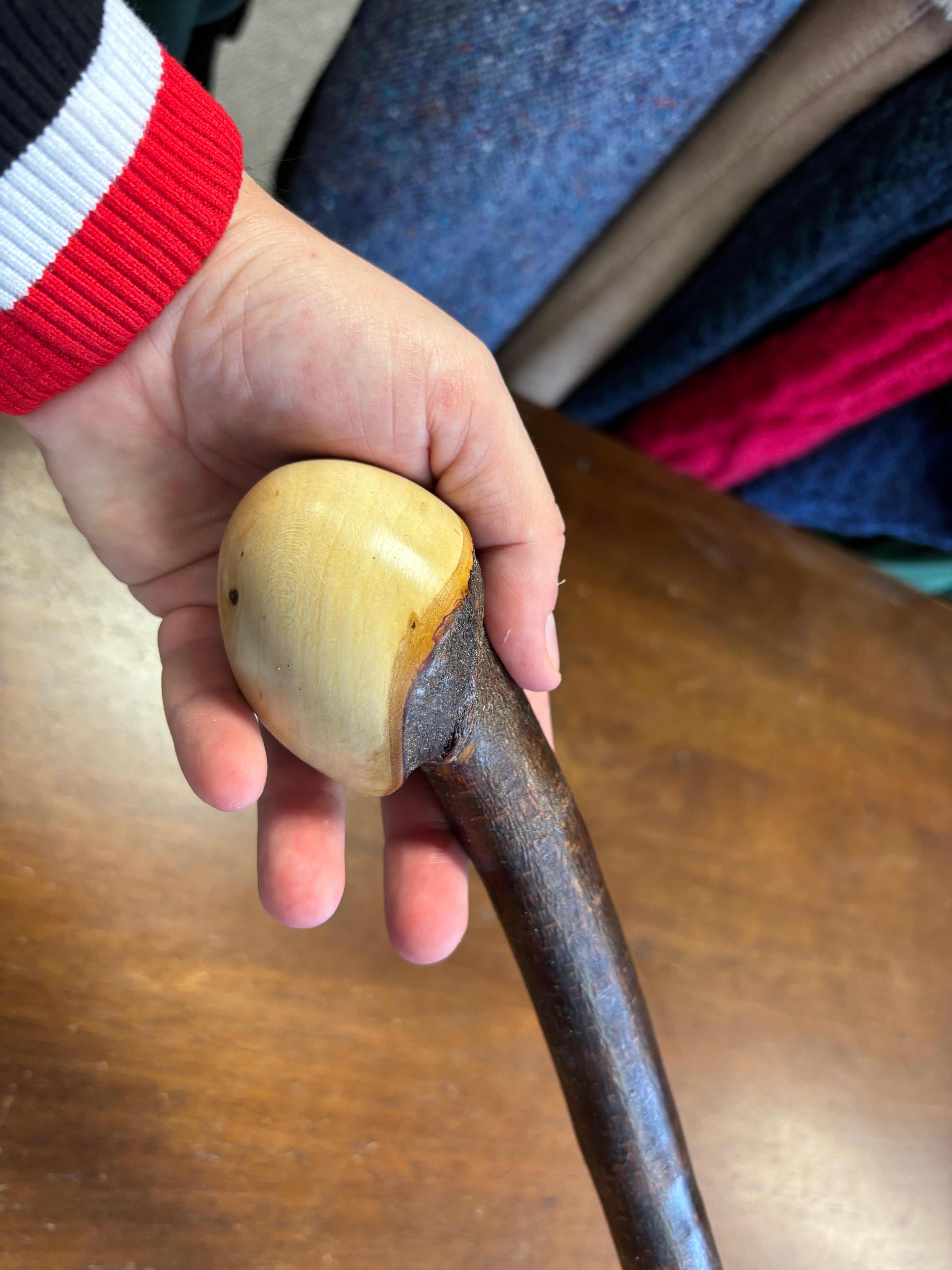 Blackthorn Walking Stick 37 inch - Handmade in Ireland