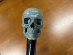 Skull Head Walking Stick – 42 inch ( can cut shorter) - the Dullahan Collection
