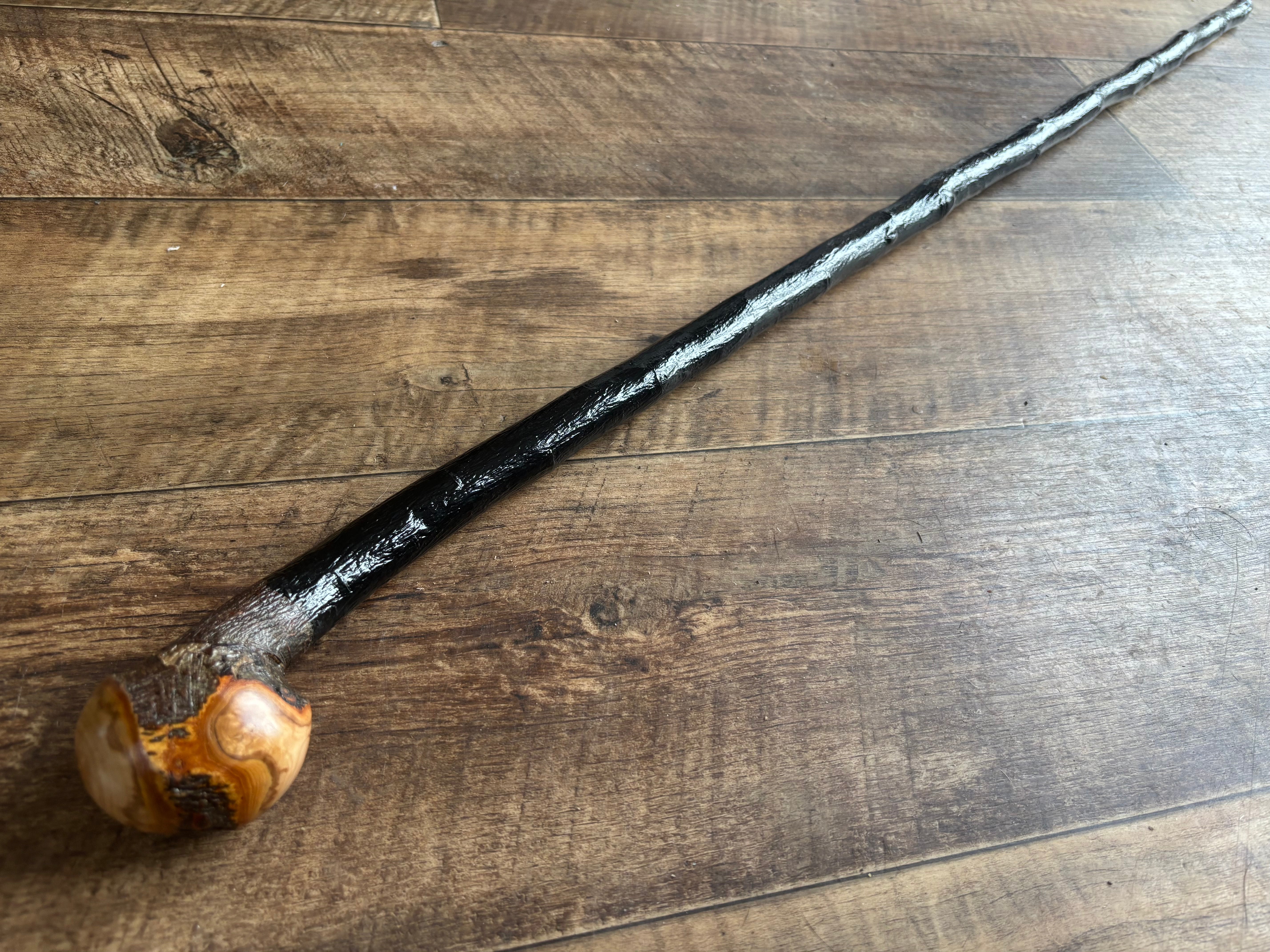 Blackthorn Walking Stick 37 inch - Handmade in Ireland