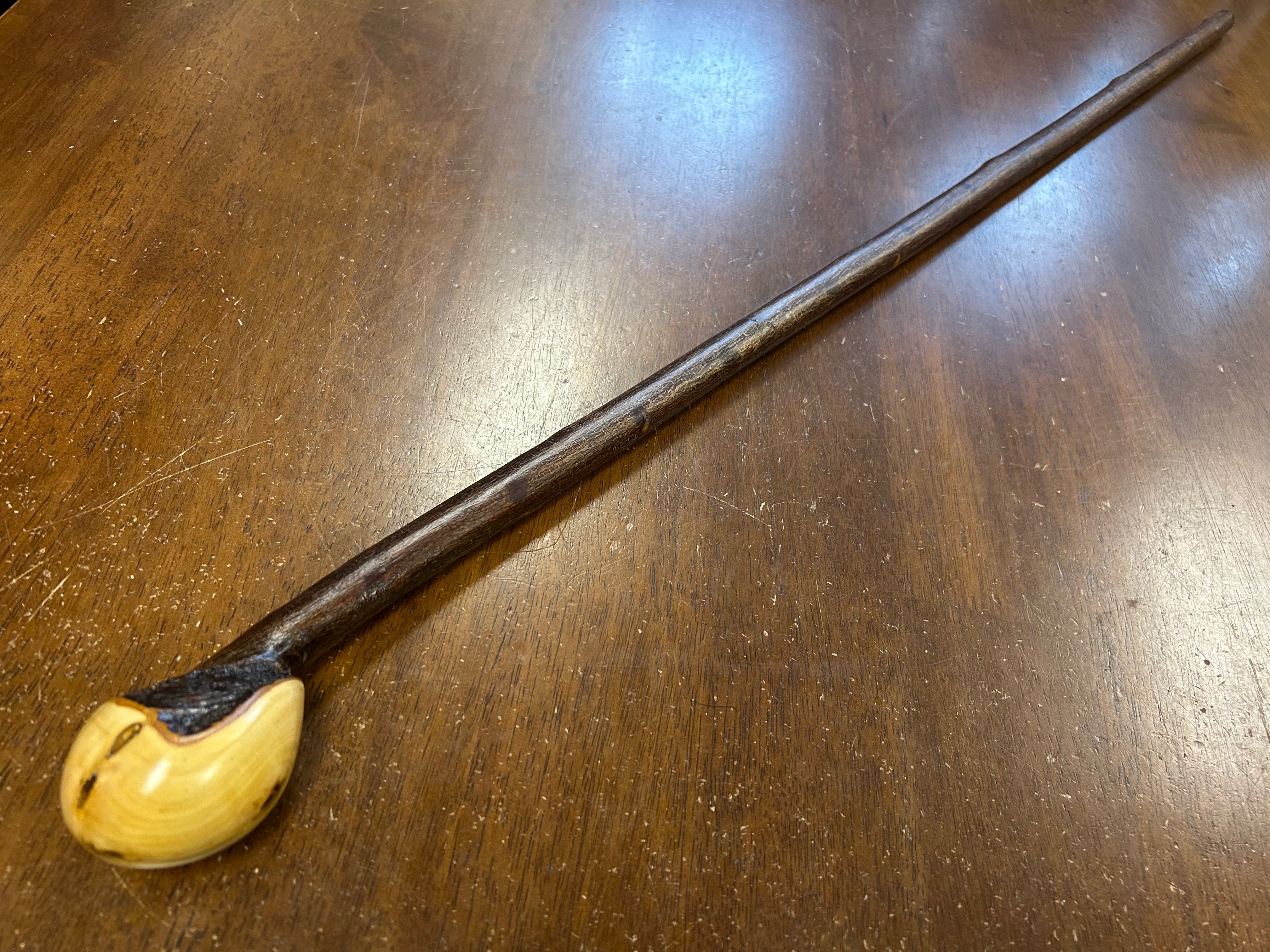 Blackthorn Walking Stick 37 3/4 inch - Handmade in Ireland