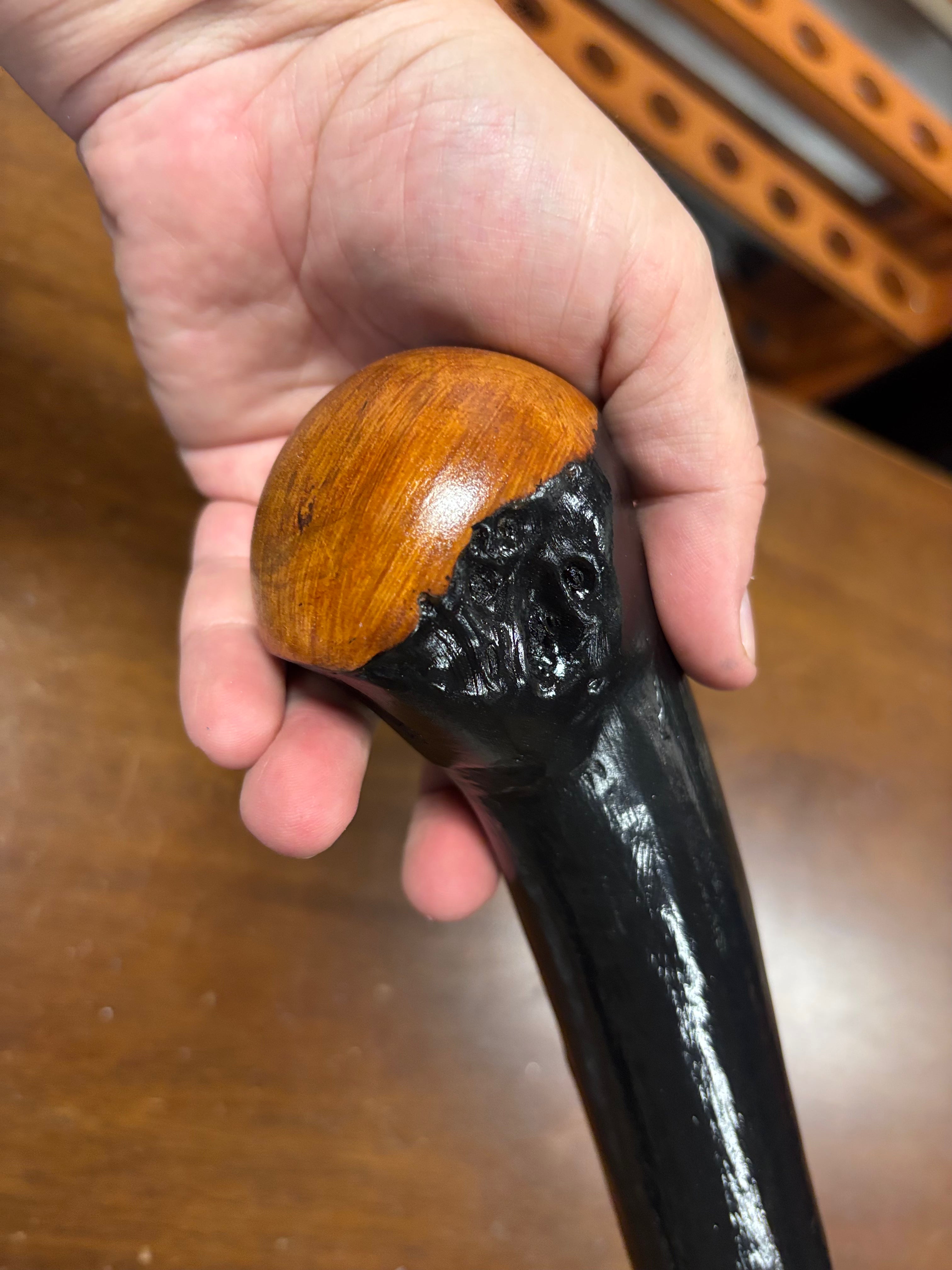 Blackthorn Walking Stick 39 1/4 inch - Handmade in Ireland