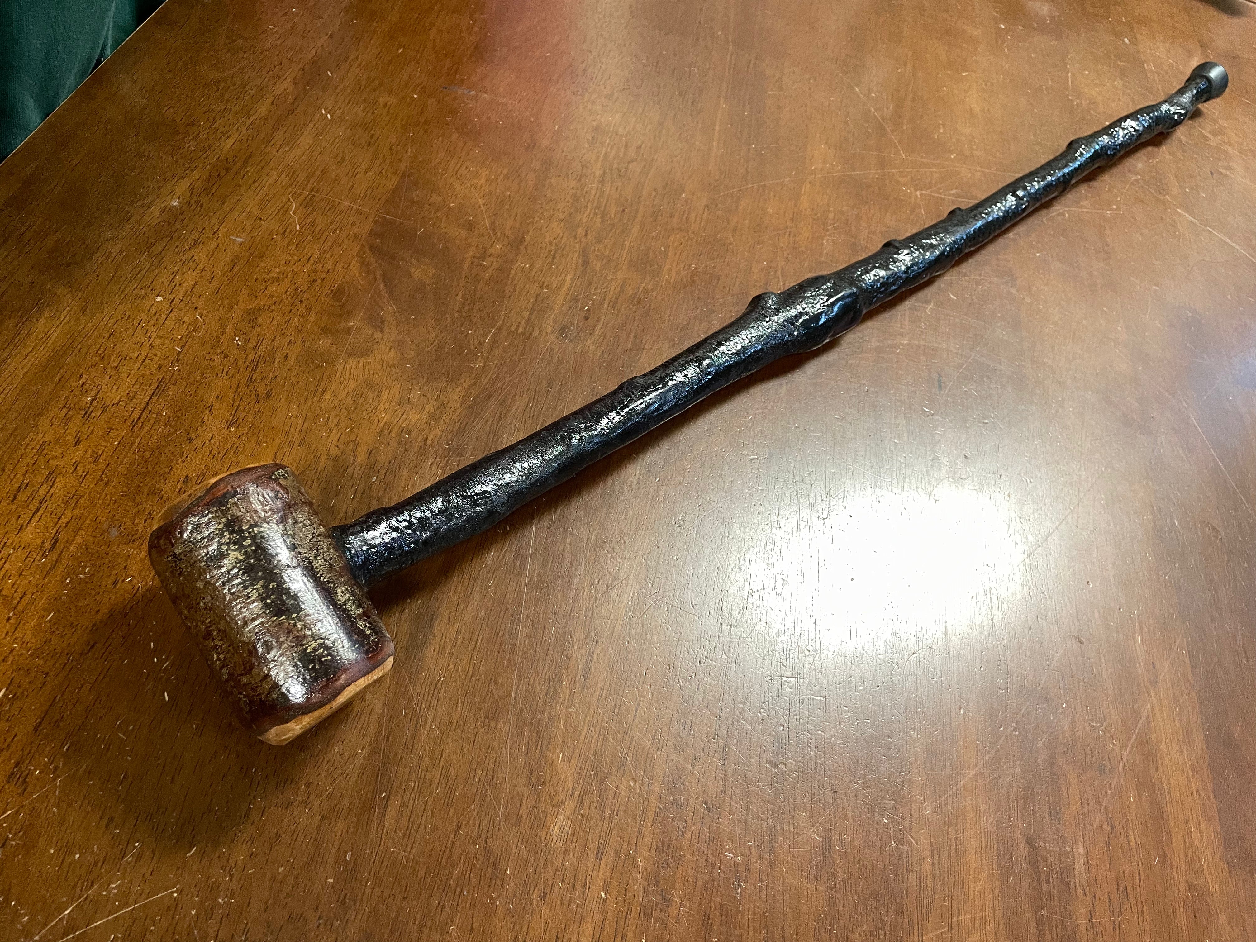 Blackthorn Walking Stick 35 3/4 inch - Handmade in Ireland