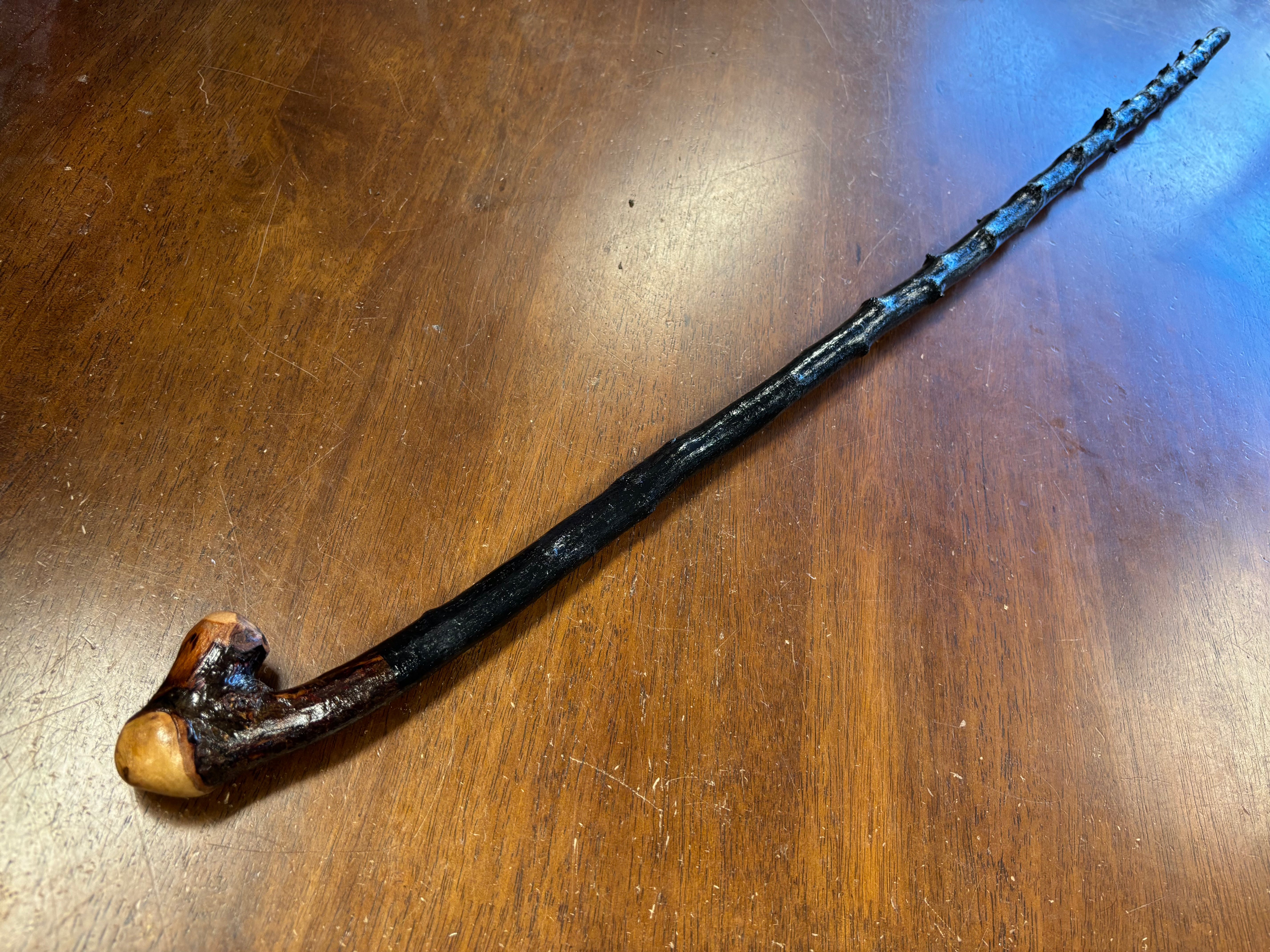 Blackthorn Walking Stick 37 1/2 inch - Handmade in Ireland