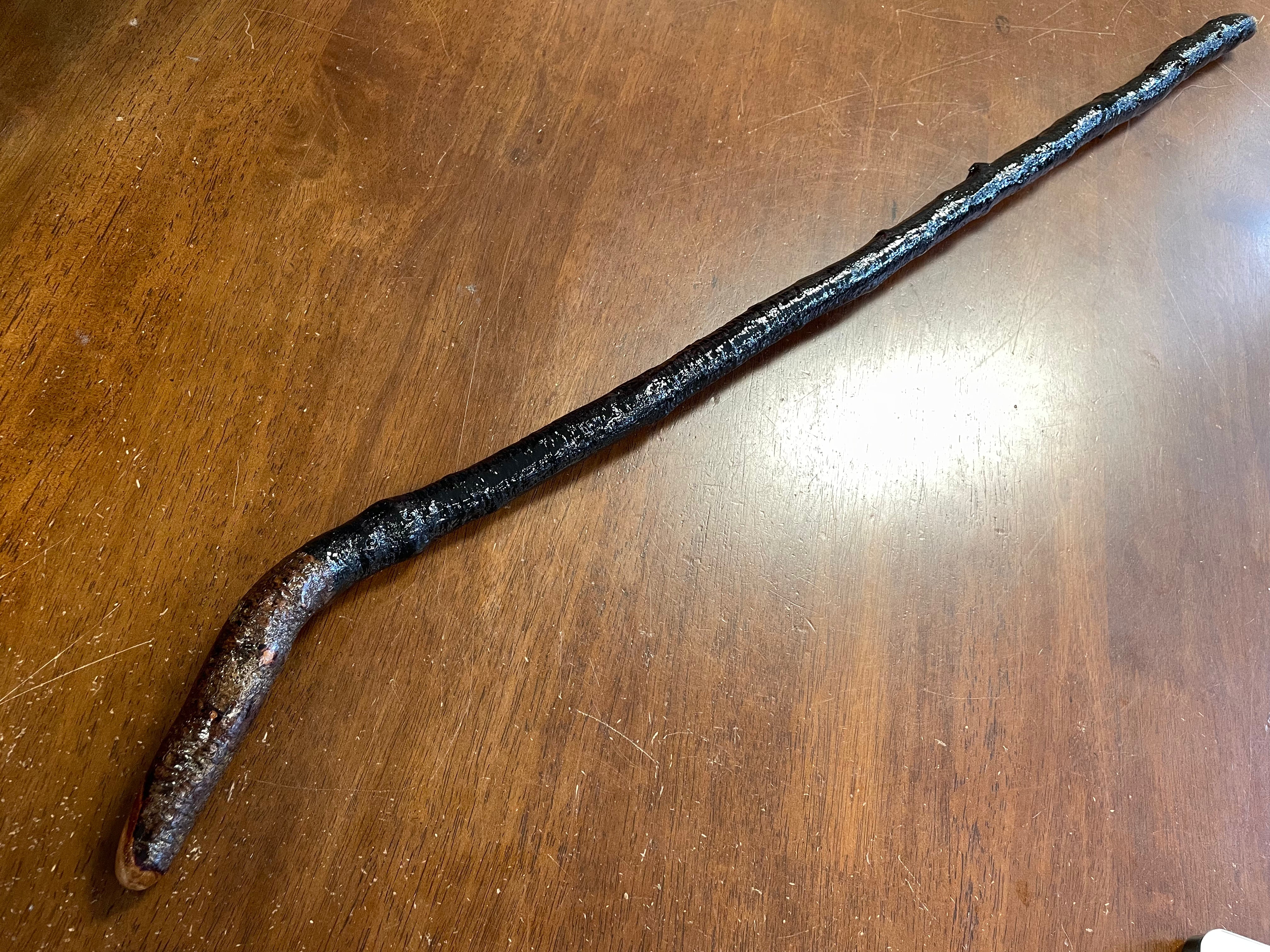Blackthorn Walking Stick 32 1/2 inch - Handmade in Ireland