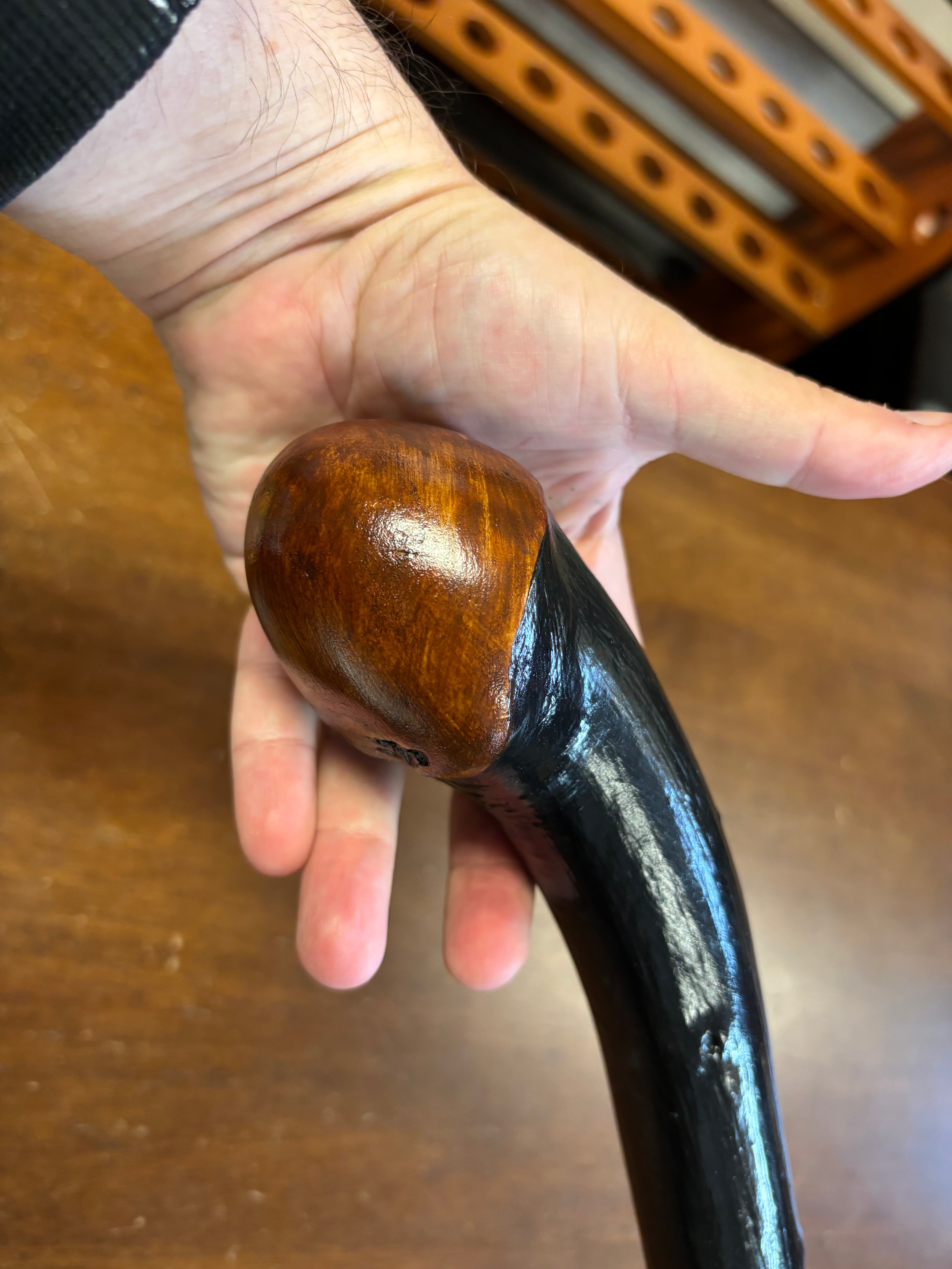 Blackthorn Walking Stick 39 3/4 inch - Handmade in Ireland