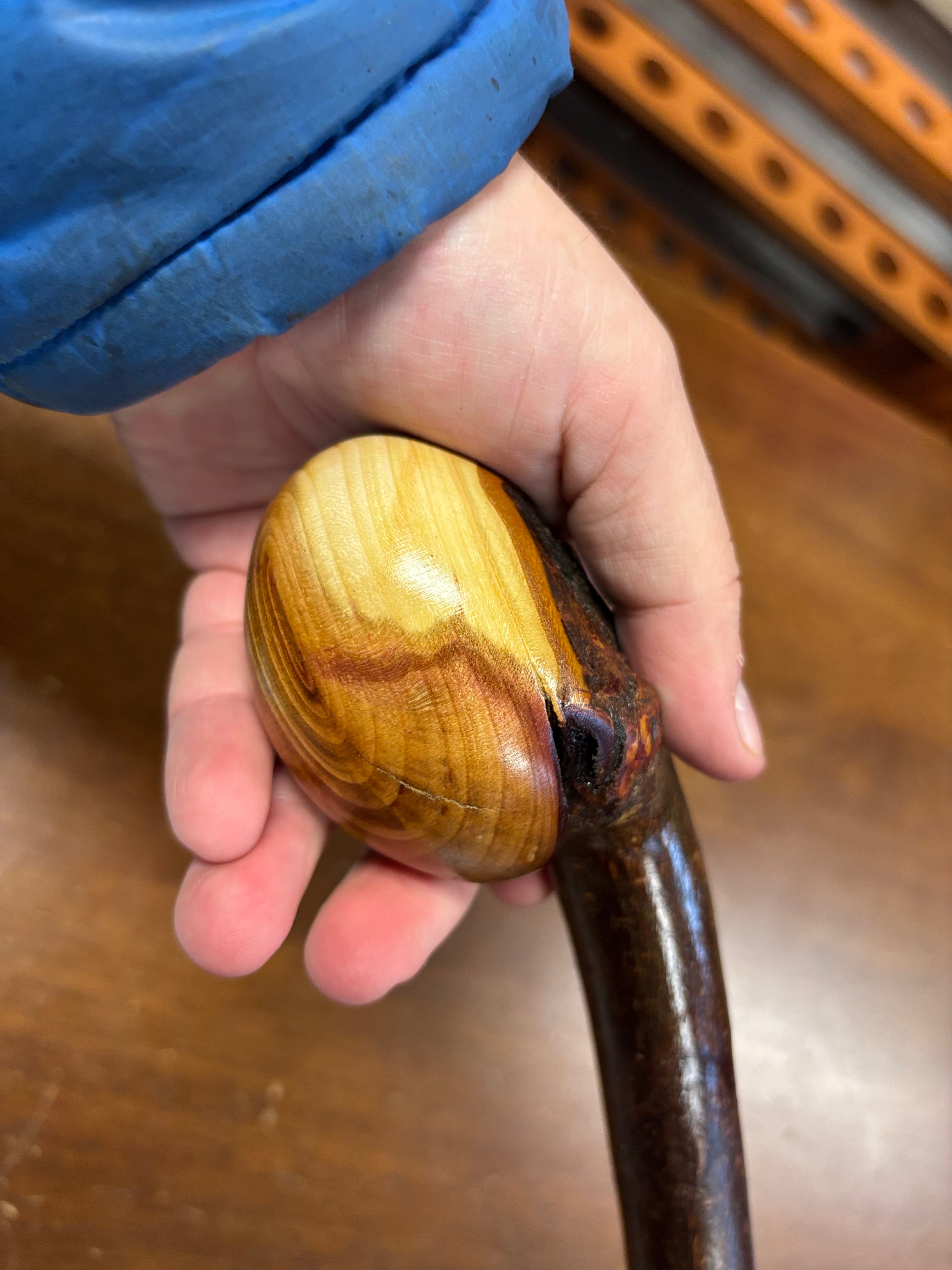 Blackthorn Walking Stick 36 3/4 inch - Handmade in Ireland