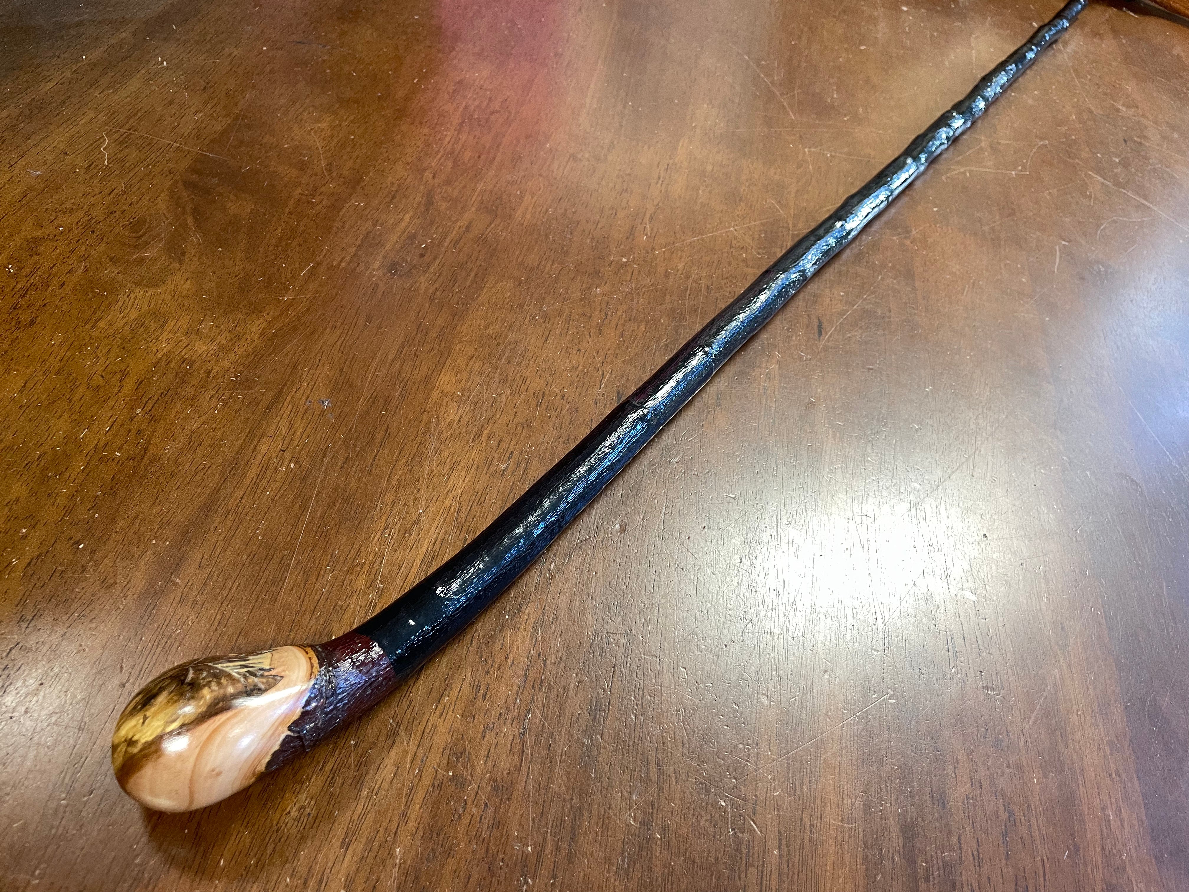 Blackthorn Walking Stick 39 1/4 inch  - Handmade in Ireland