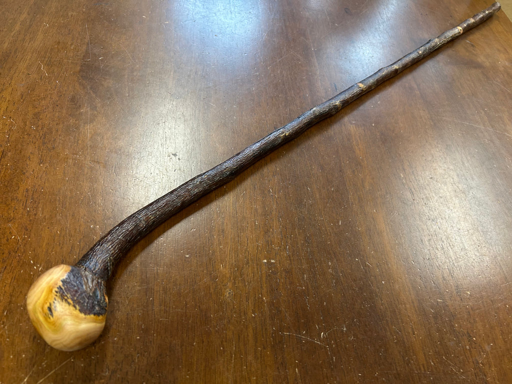 Blackthorn Walking Stick 36 1/4 inch - Handmade in Ireland