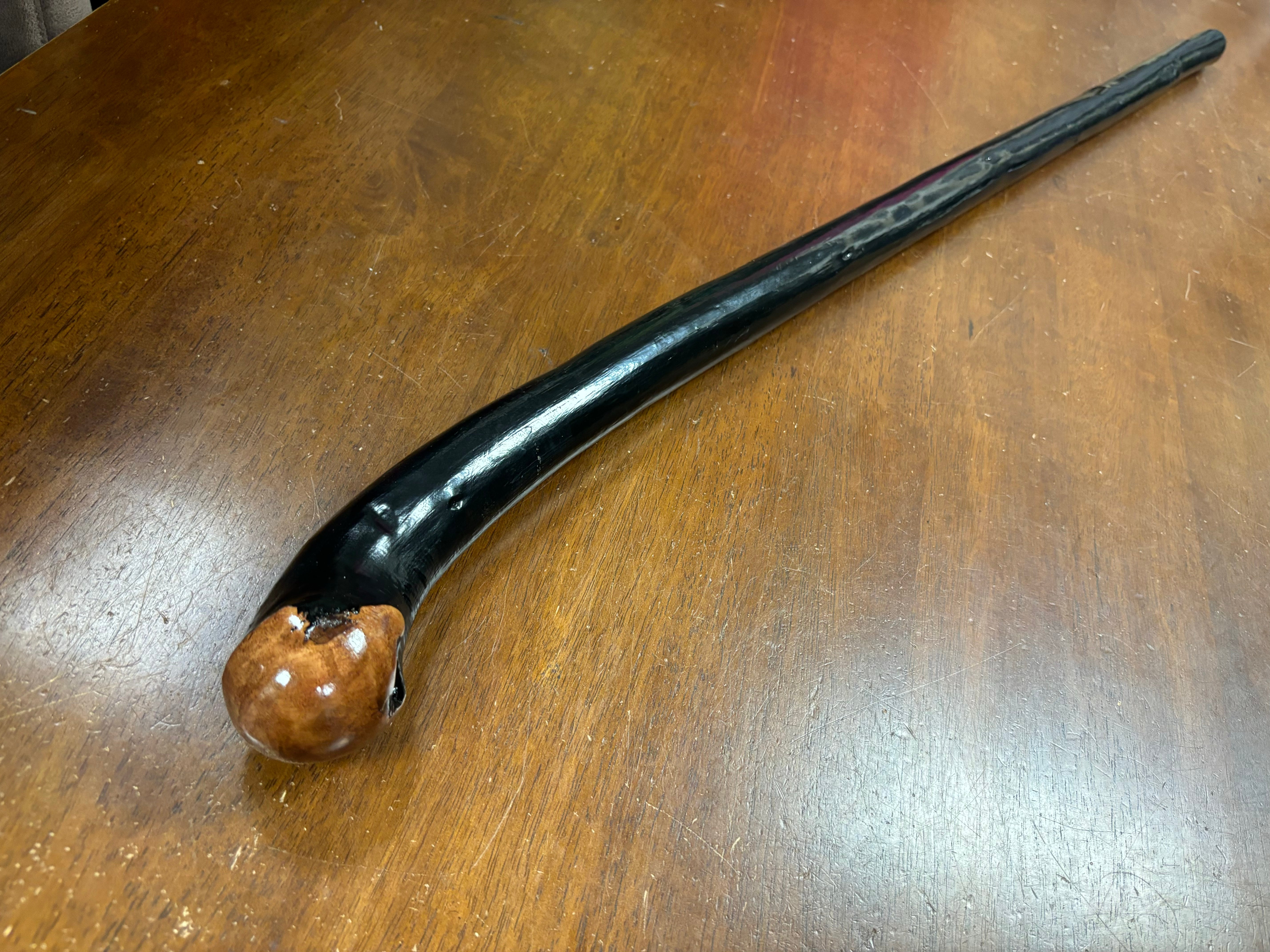 Blackthorn Walking Stick 39 1/2 - Handmade in Ireland