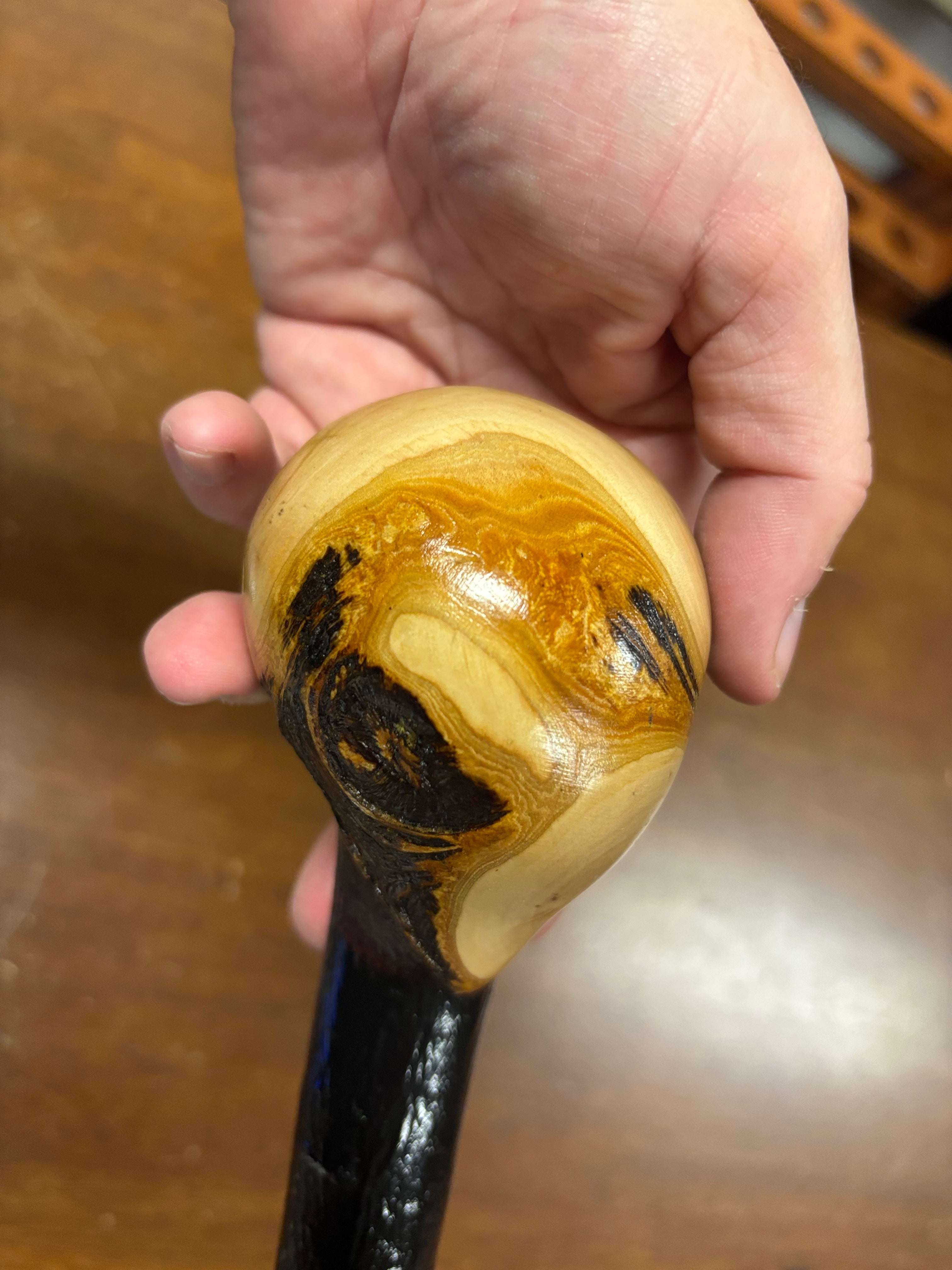 Blackthorn Walking Stick 39 1/4 inch - Handmade in Ireland