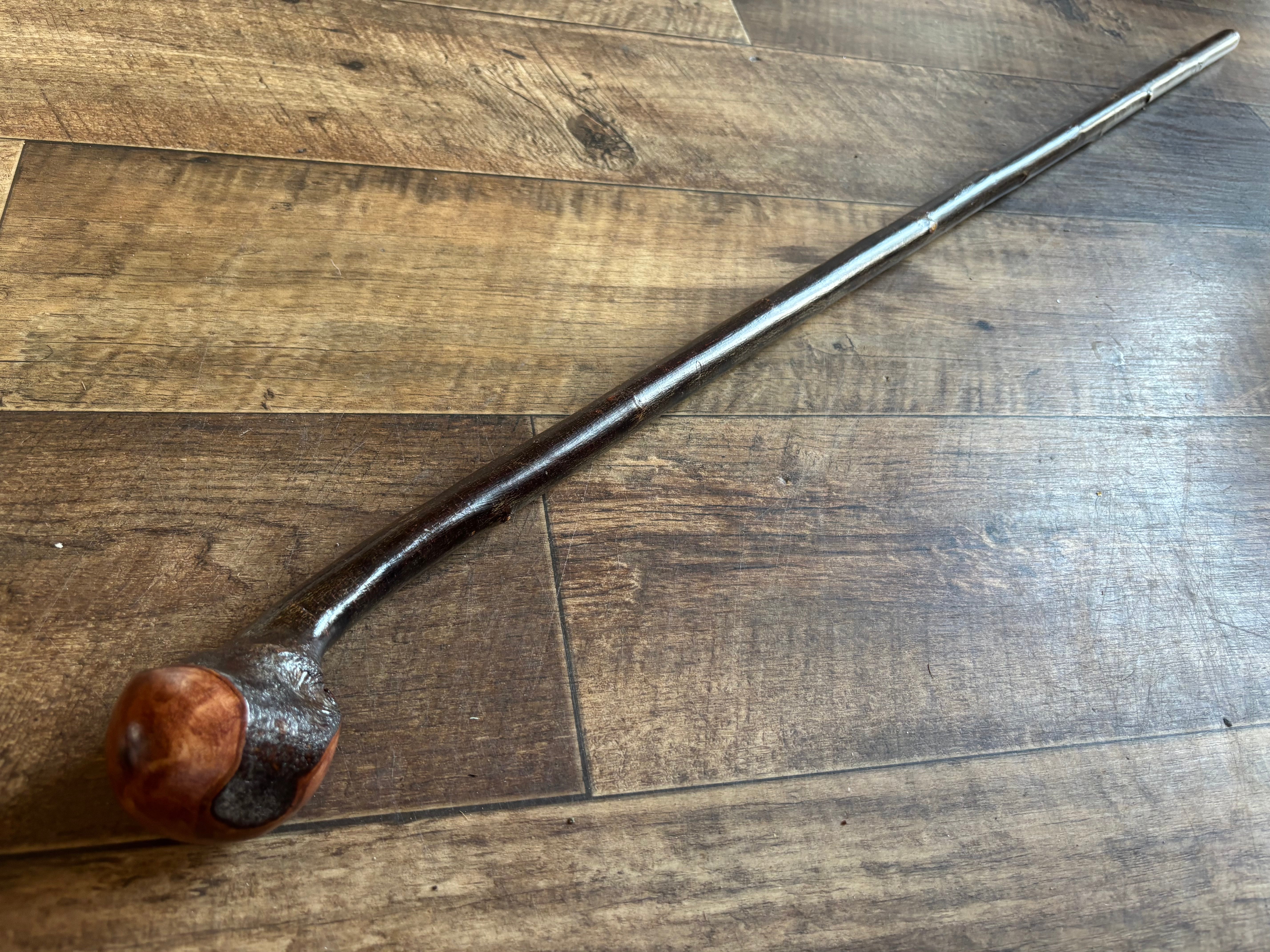 Blackthorn Walking Stick 38 1/2 inch - Handmade in Ireland