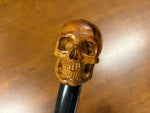 Skull Head Walking Stick – 42 inch ( can cut shorter) - the Dullahan Collection