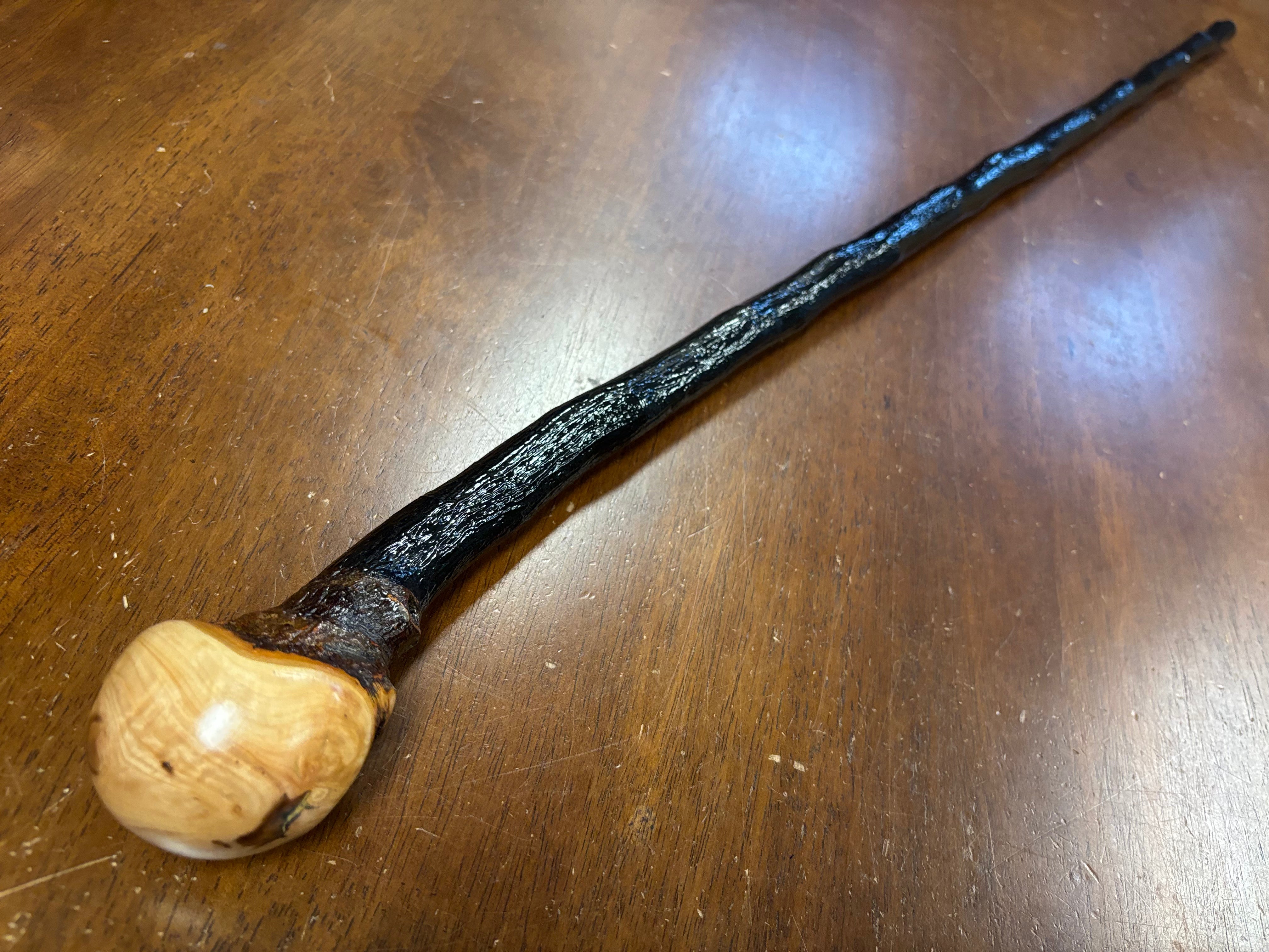 Blackthorn Walking Stick 38 1/2 inch - Handmade in Ireland