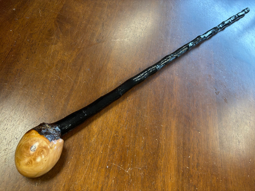 Blackthorn Walking Stick 36 1/2 inch - Handmade in Ireland