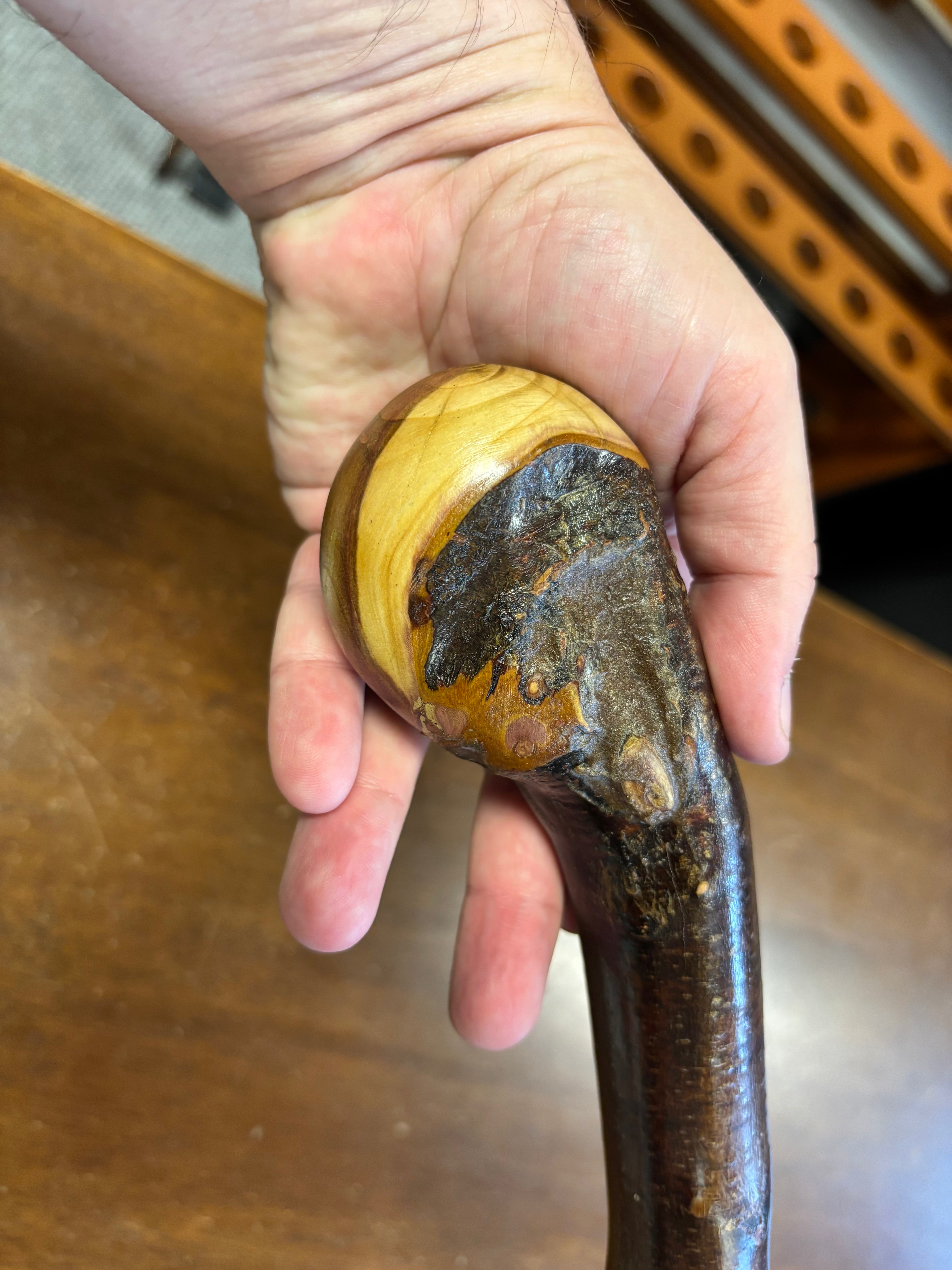 Blackthorn Walking Stick 39 1/4 inch - Handmade in Ireland