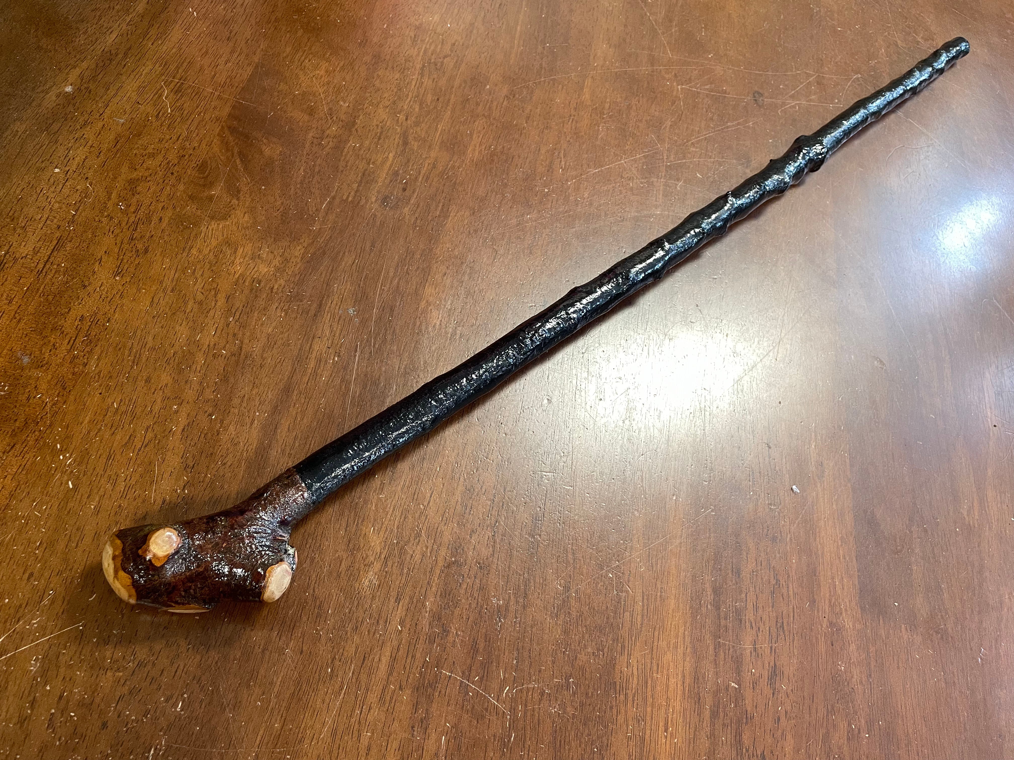 Blackthorn Walking Stick 35 inch - Handmade in Ireland – McCaffrey Crafts  Ltd