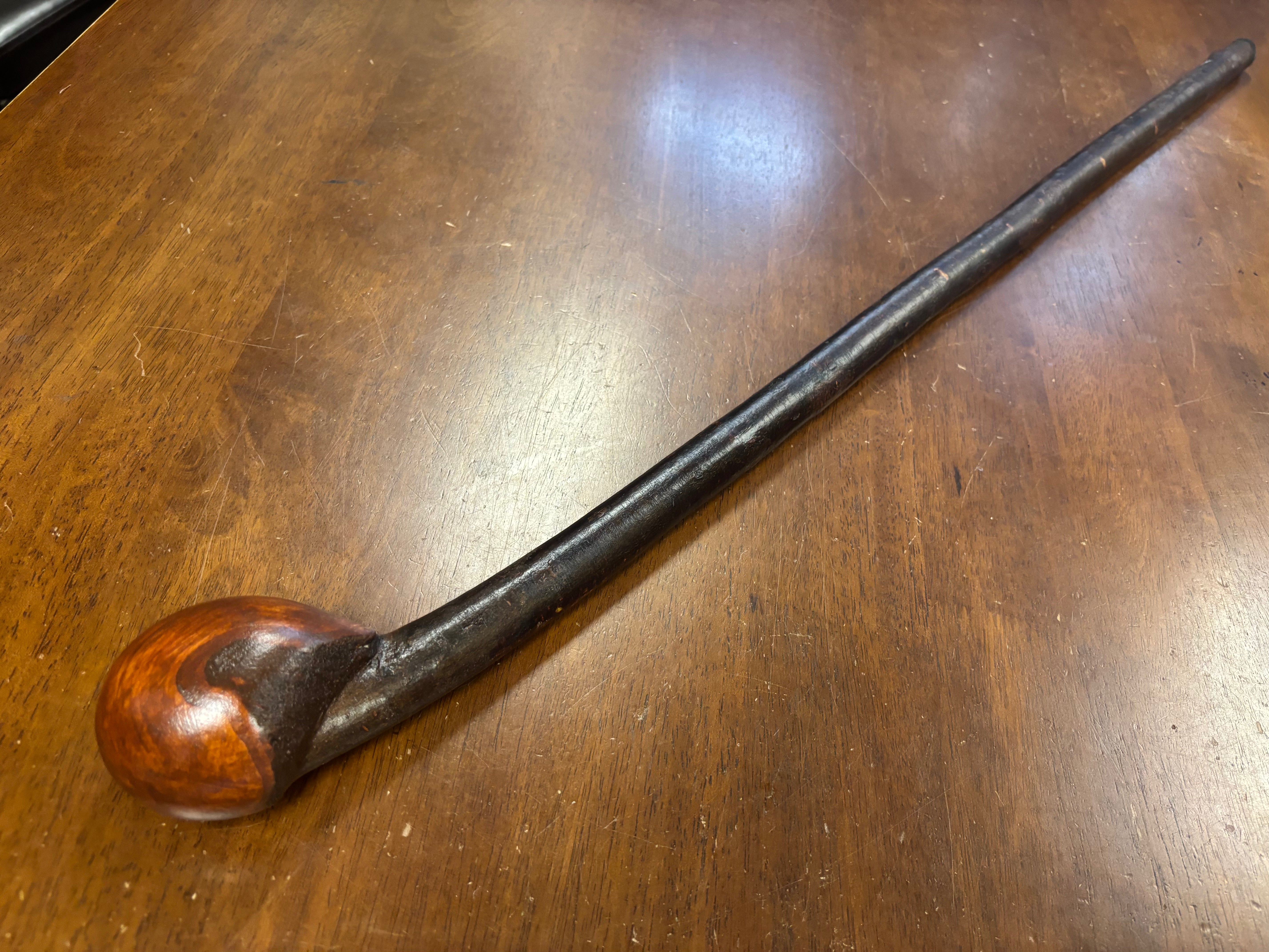 Blackthorn Walking Stick 37 1/2 inch - Handmade in Ireland