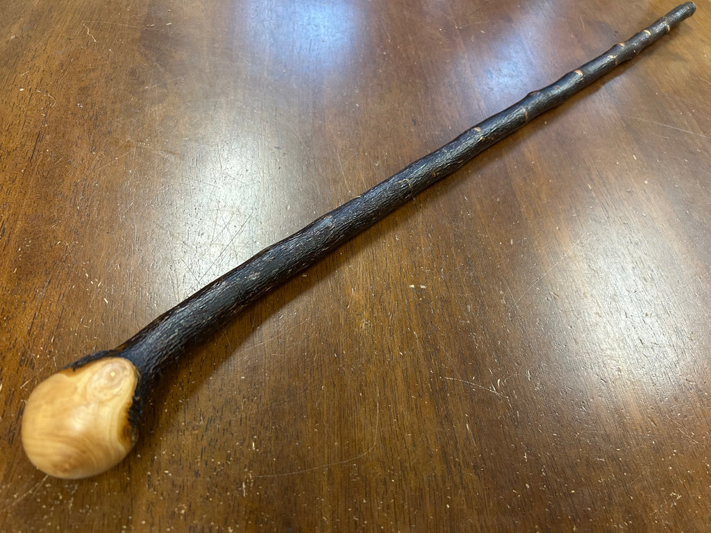 Blackthorn Walking Stick 33 3/4 inch - Handmade in Ireland