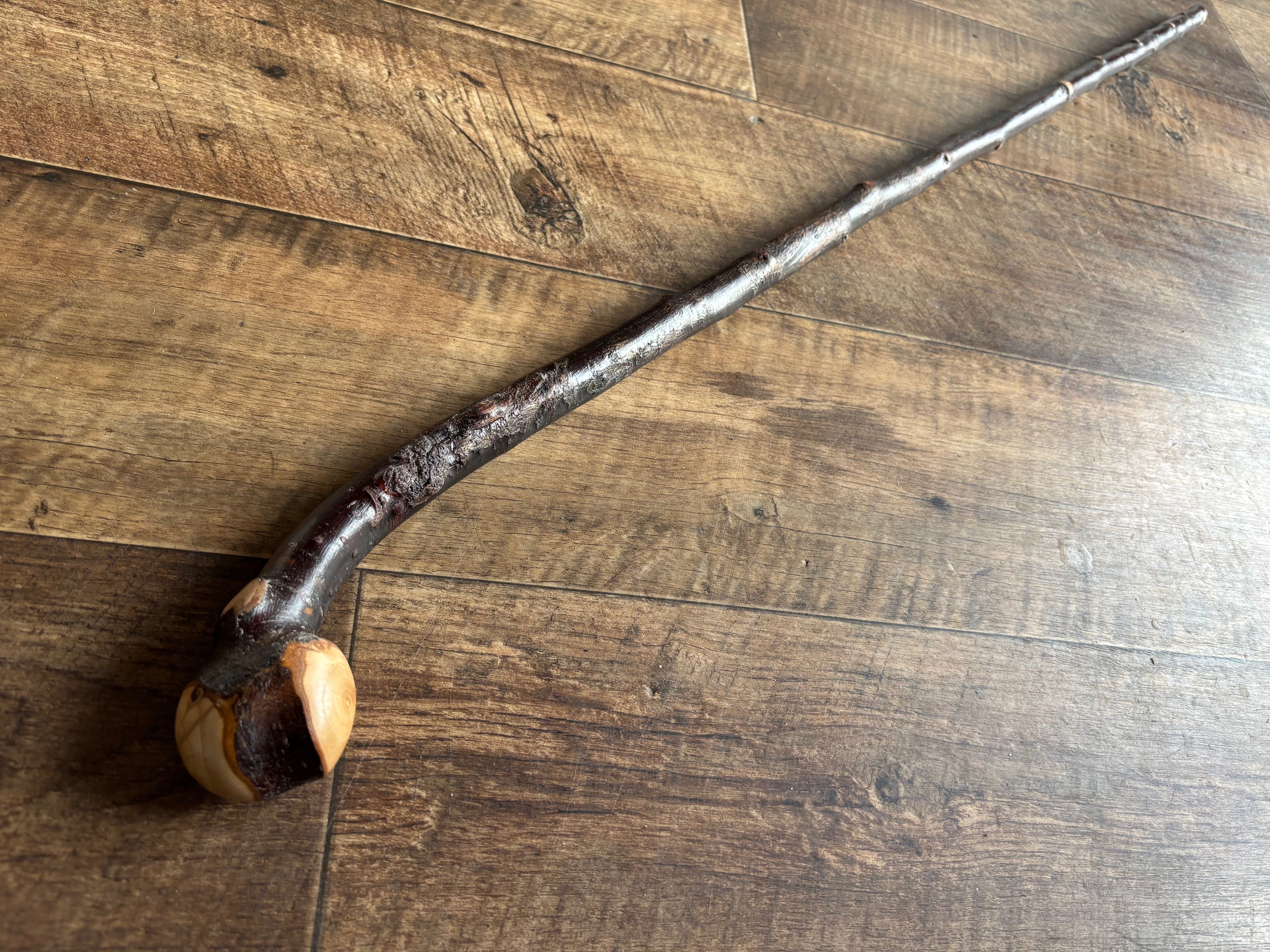 Blackthorn Walking Stick 37 inch - Handmade in Ireland