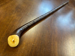 Blackthorn Walking Stick 37 1/4 inch - Handmade in Ireland