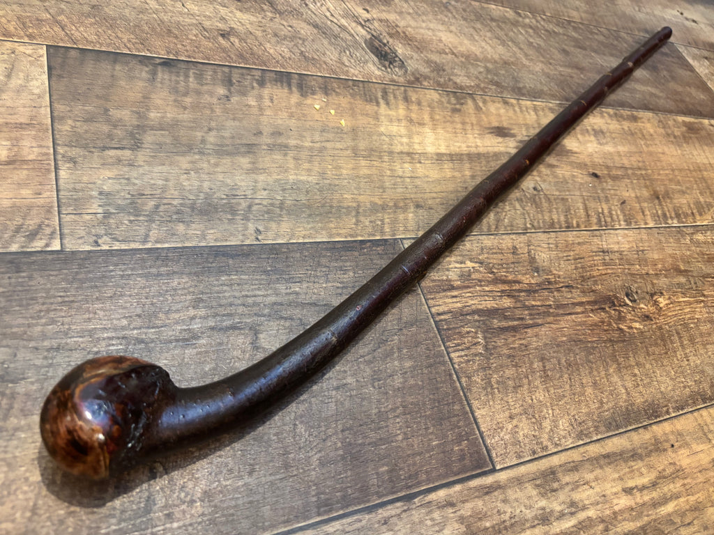 Blackthorn Walking Stick 37 inch - Handmade in Ireland