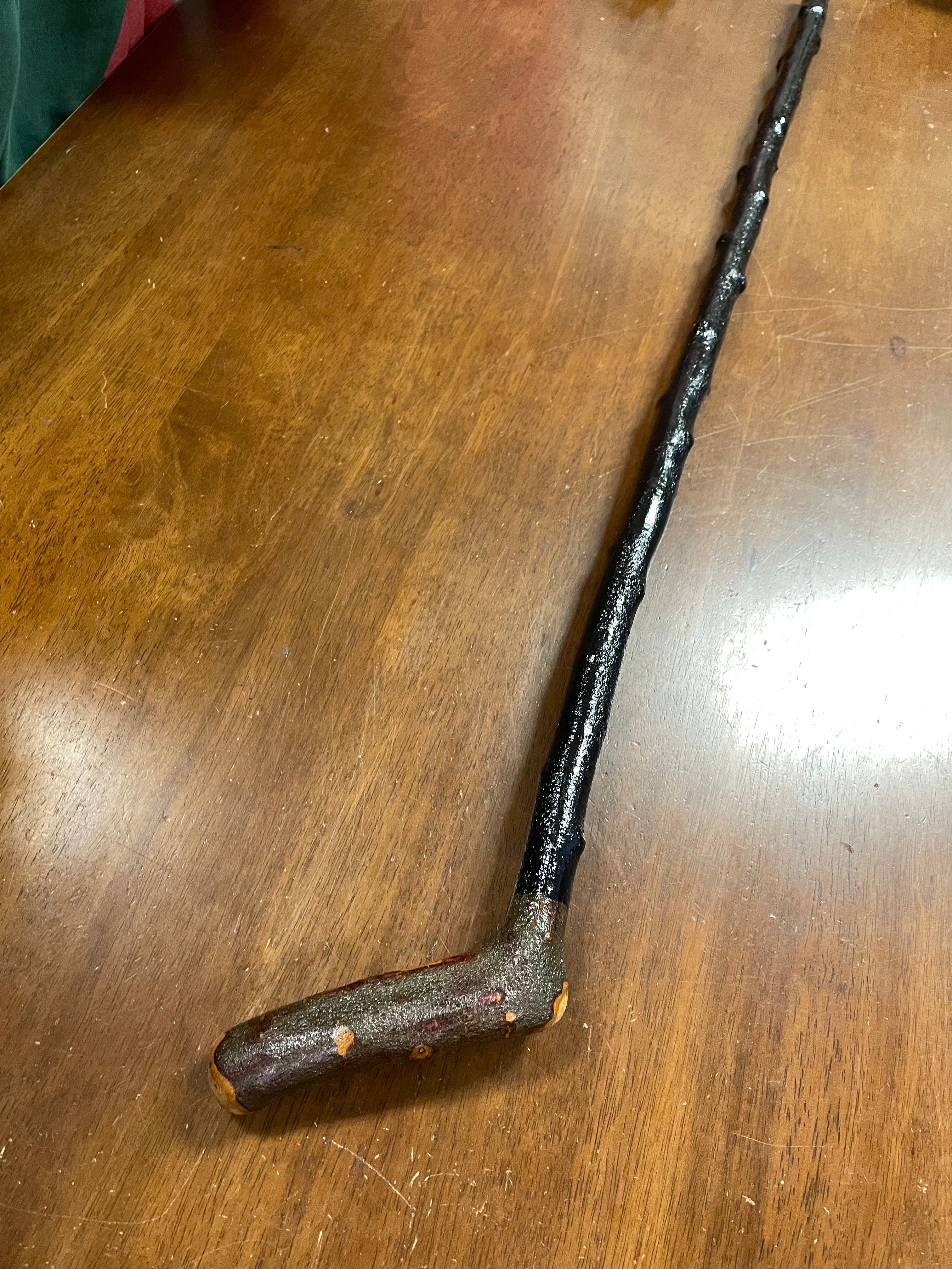 Blackthorn Walking Stick 34 1/2 inch  - Handmade in Ireland