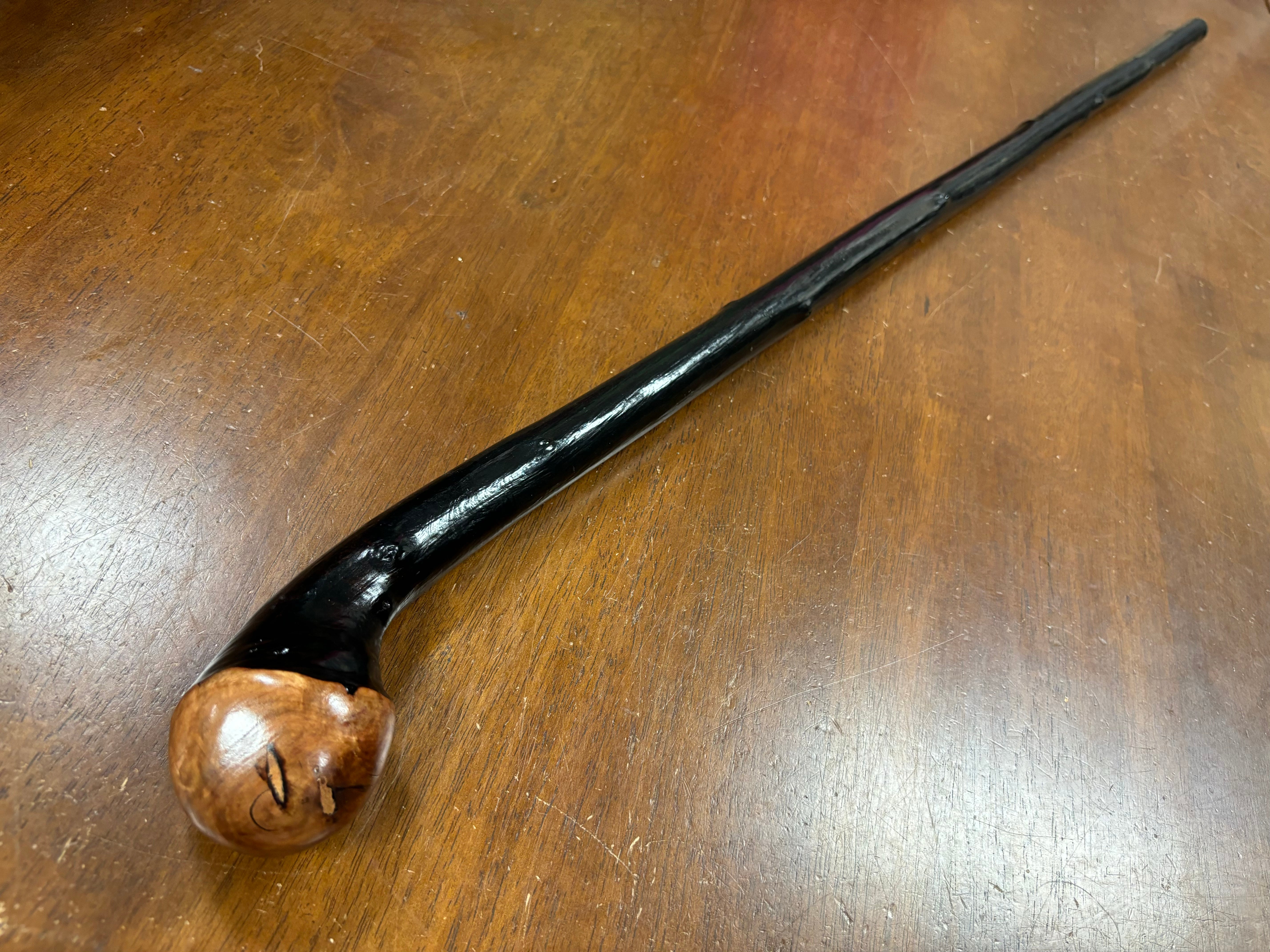 Blackthorn Walking Stick 40 inch - Handmade in Ireland