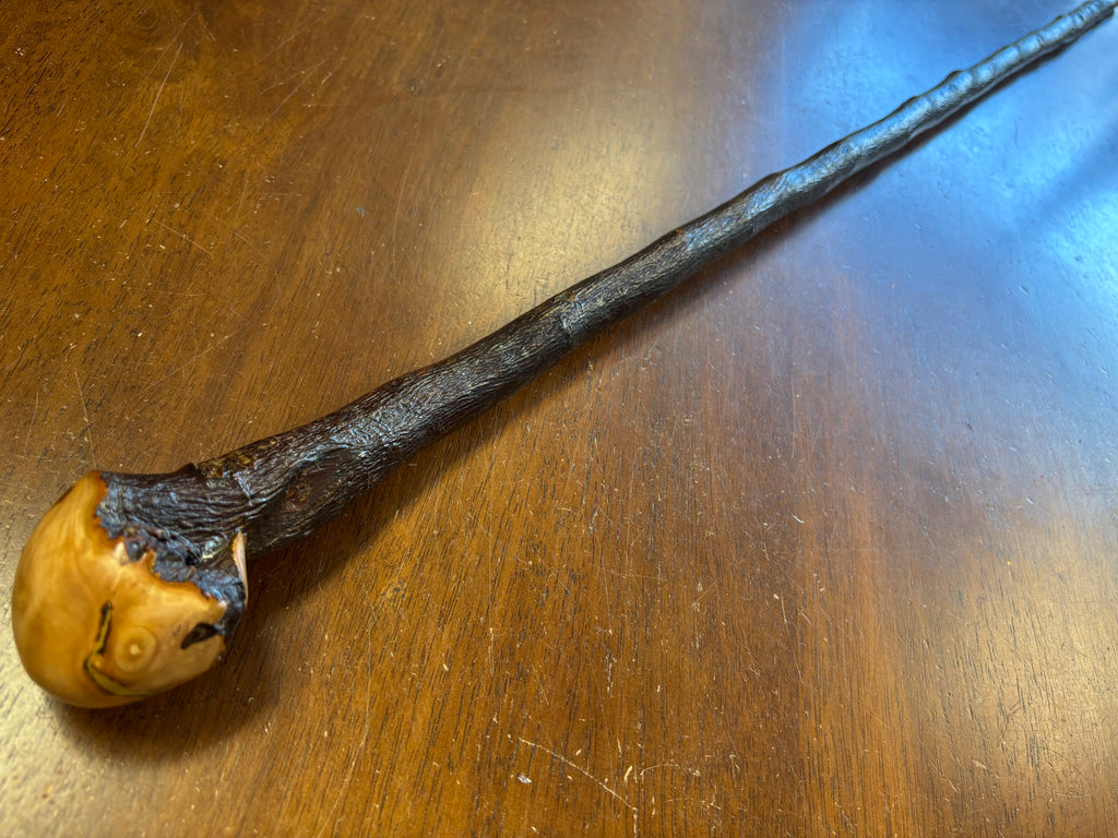 Blackthorn Walking Stick 38 1/2 inch - Handmade in Ireland