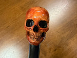 Skull Head Walking Stick – 42 inch ( can cut shorter) - the Dullahan Collection