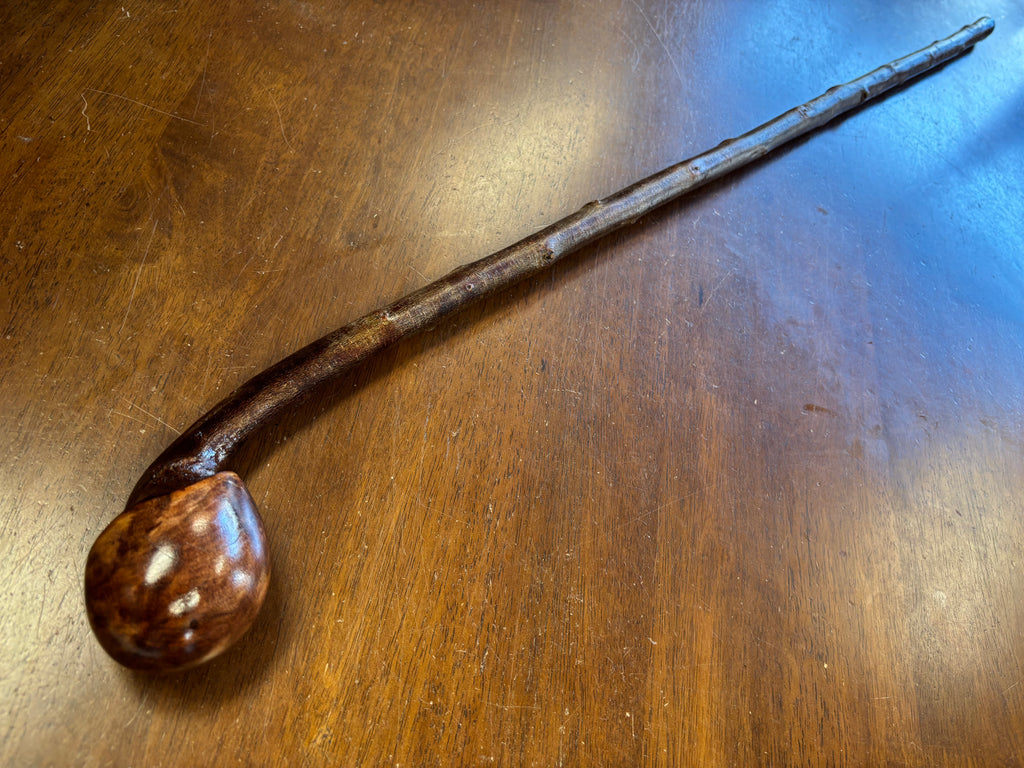 Blackthorn Walking Stick 37 1/2 inch - Handmade in Ireland