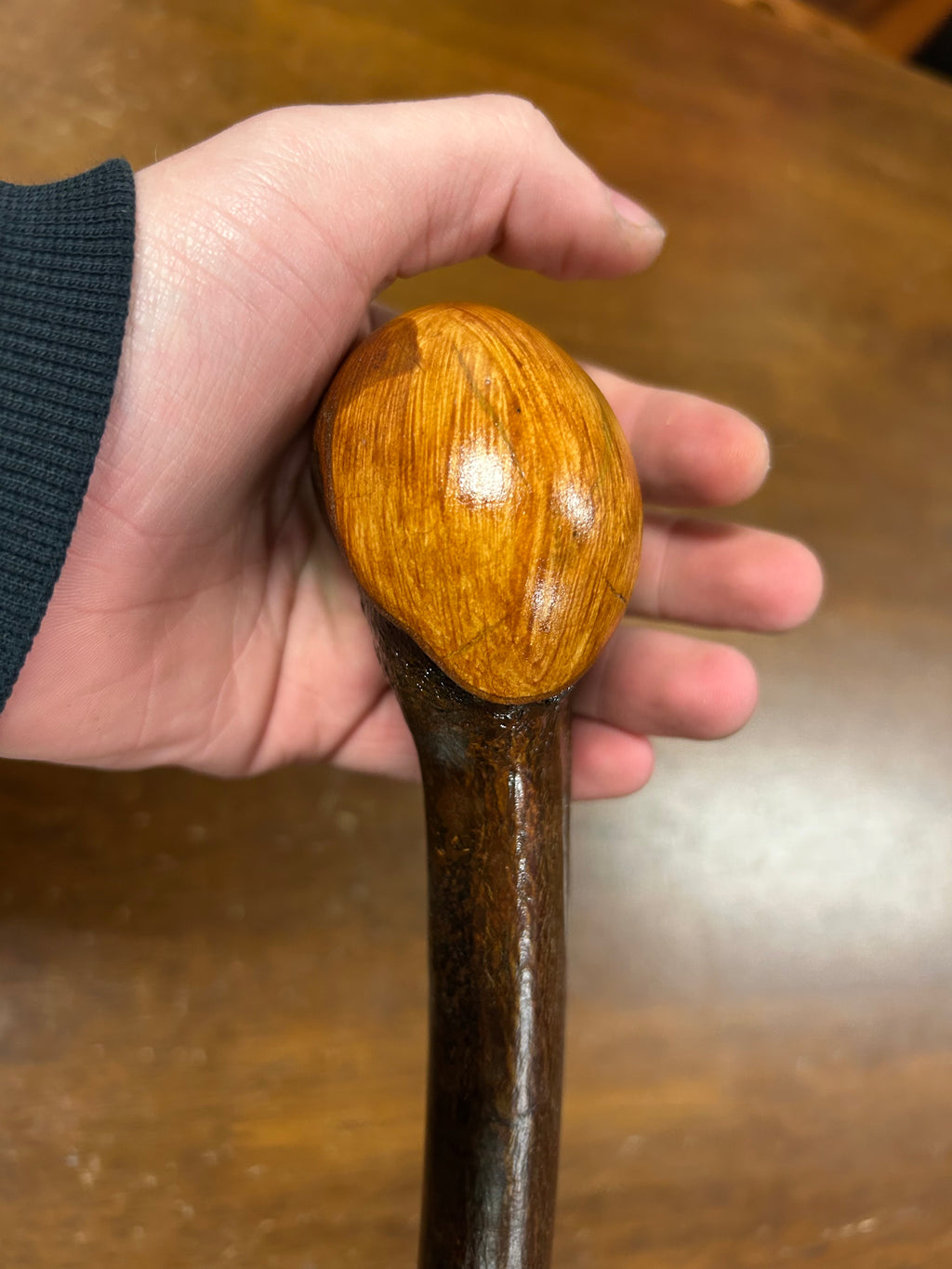 Blackthorn Walking Stick 39 1/4 inch - Handmade in Ireland
