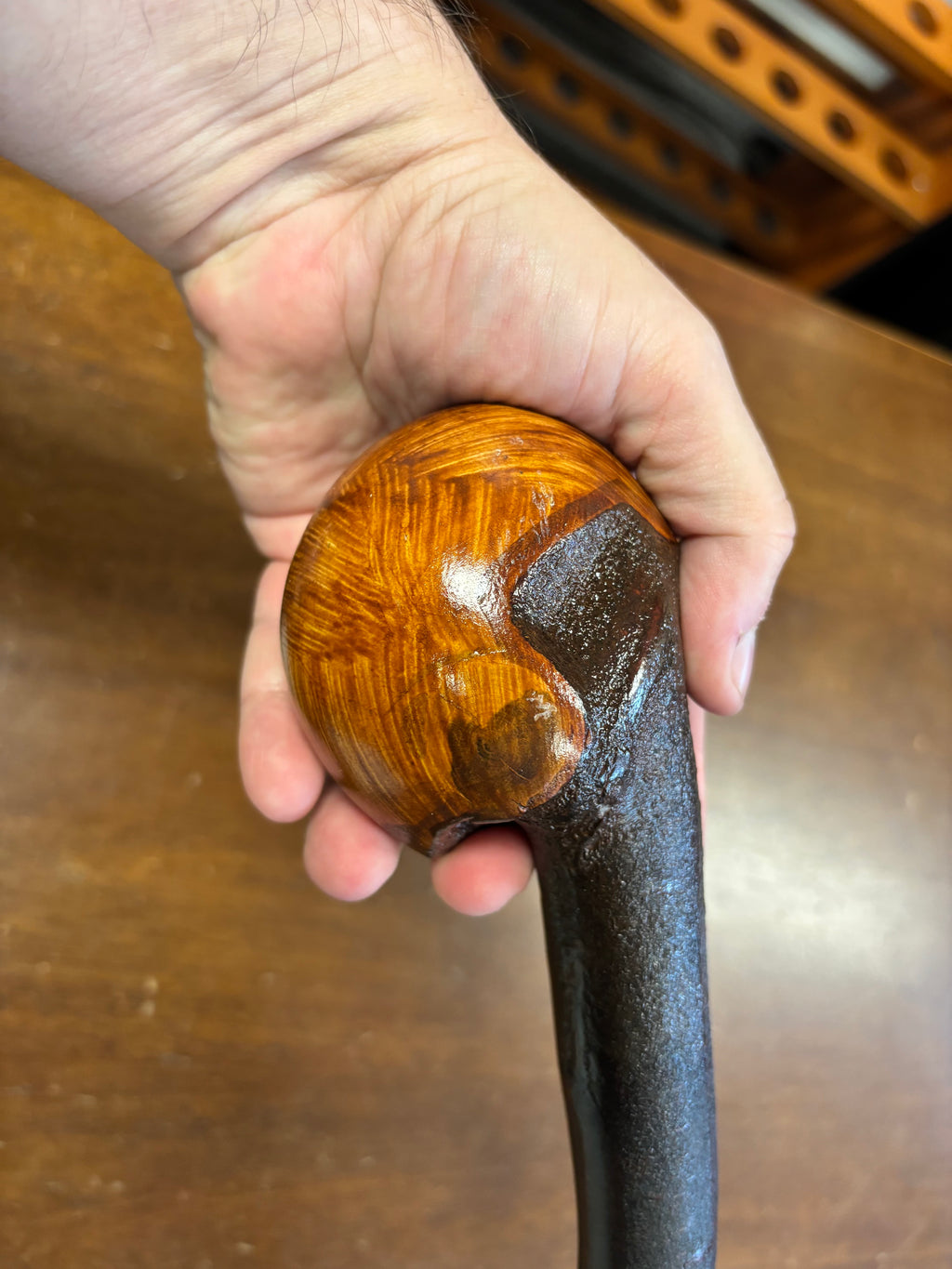 Blackthorn Walking Stick 36 1/2 inch - Handmade in Ireland