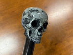 Skull Head Walking Stick – 42 inch ( can cut shorter) - the Dullahan Collection