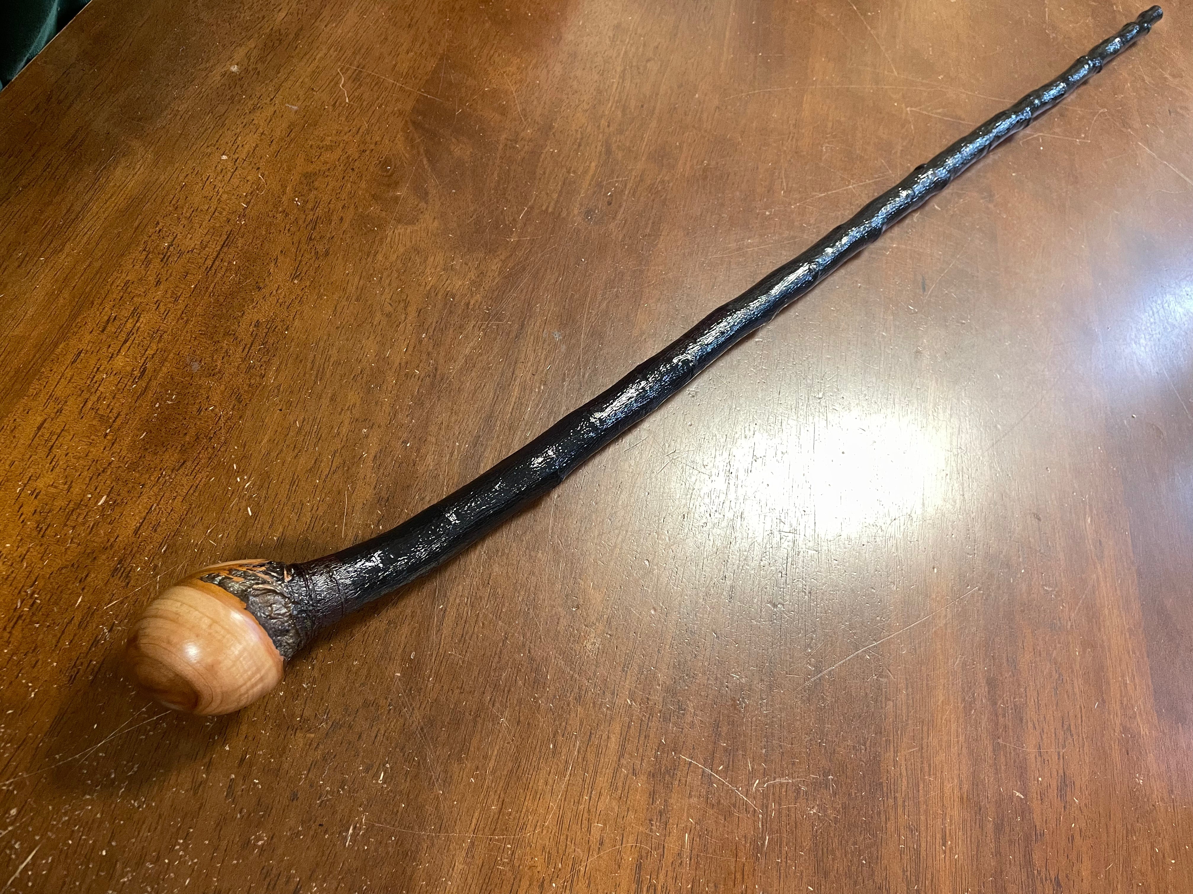 Blackthorn Walking Stick 39 1/2 inch - Handmade in Ireland
