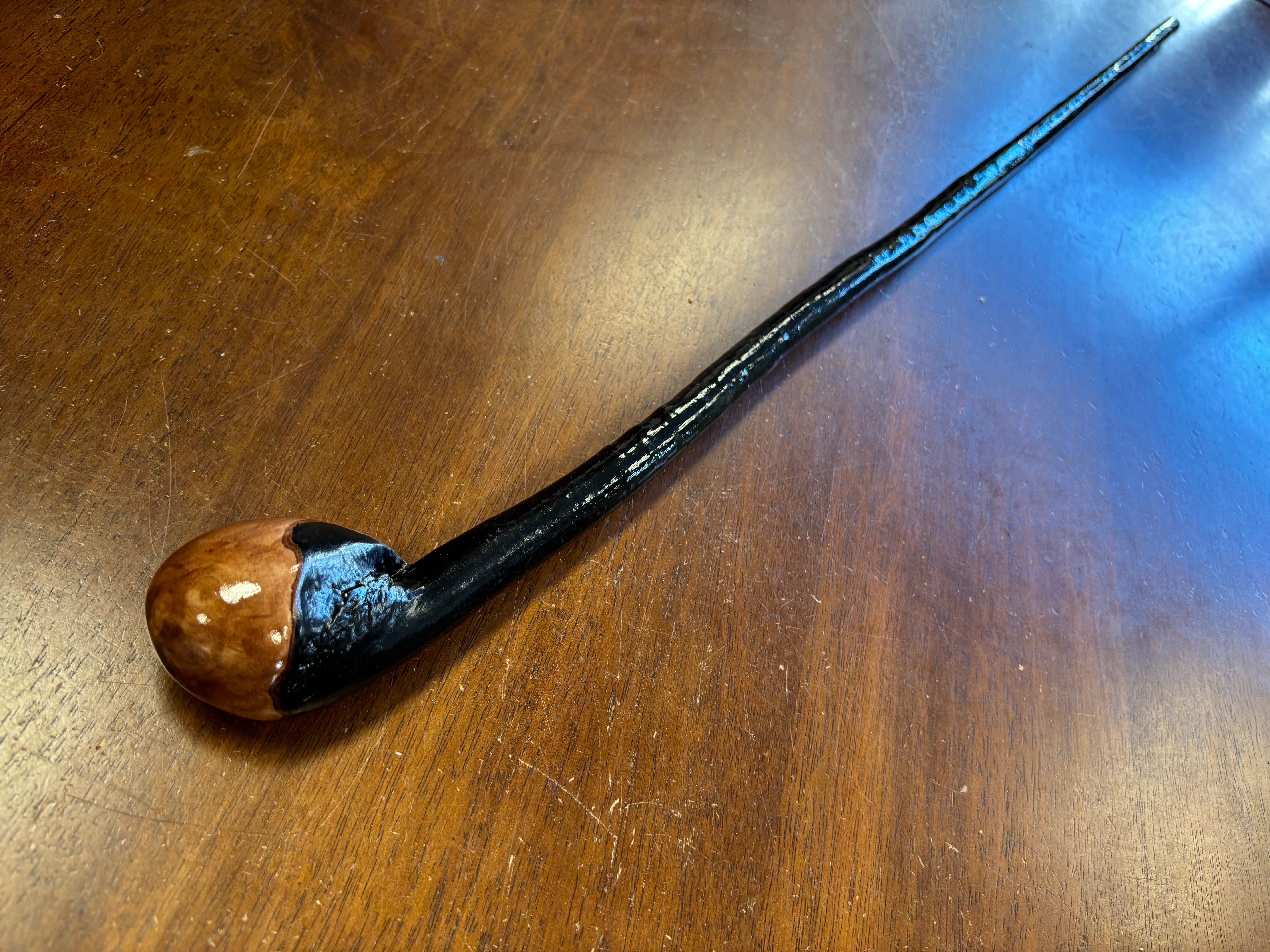 Blackthorn Walking Stick 37 1/2 inch - Handmade in Ireland