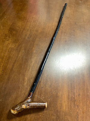 Blackthorn Walking Stick 30 1/2 inch - Handmade in Ireland