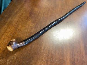 Blackthorn Walking Stick 35 1/2 inch - Handmade in Ireland