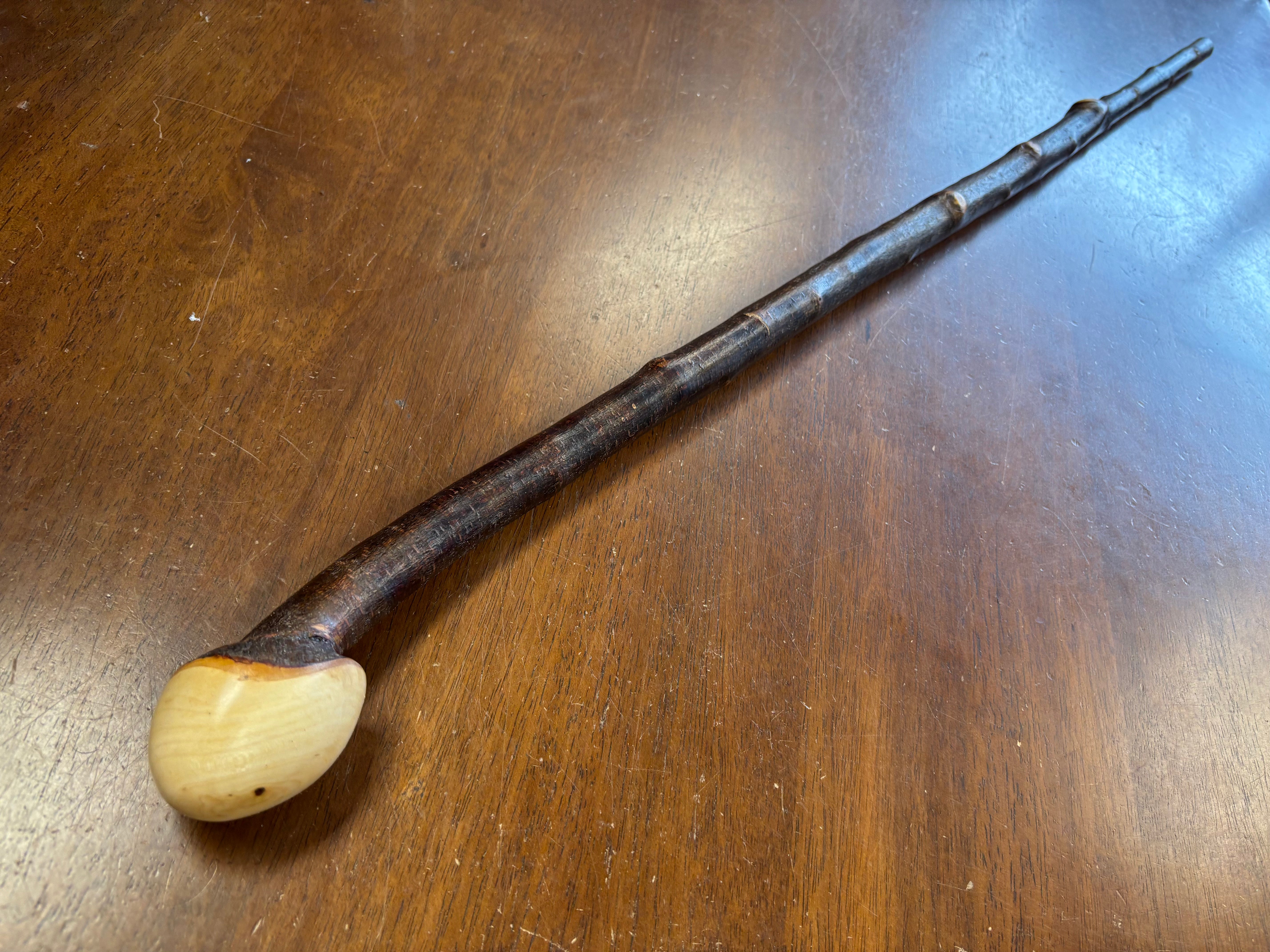 Blackthorn Walking Stick 37 inch - Handmade in Ireland